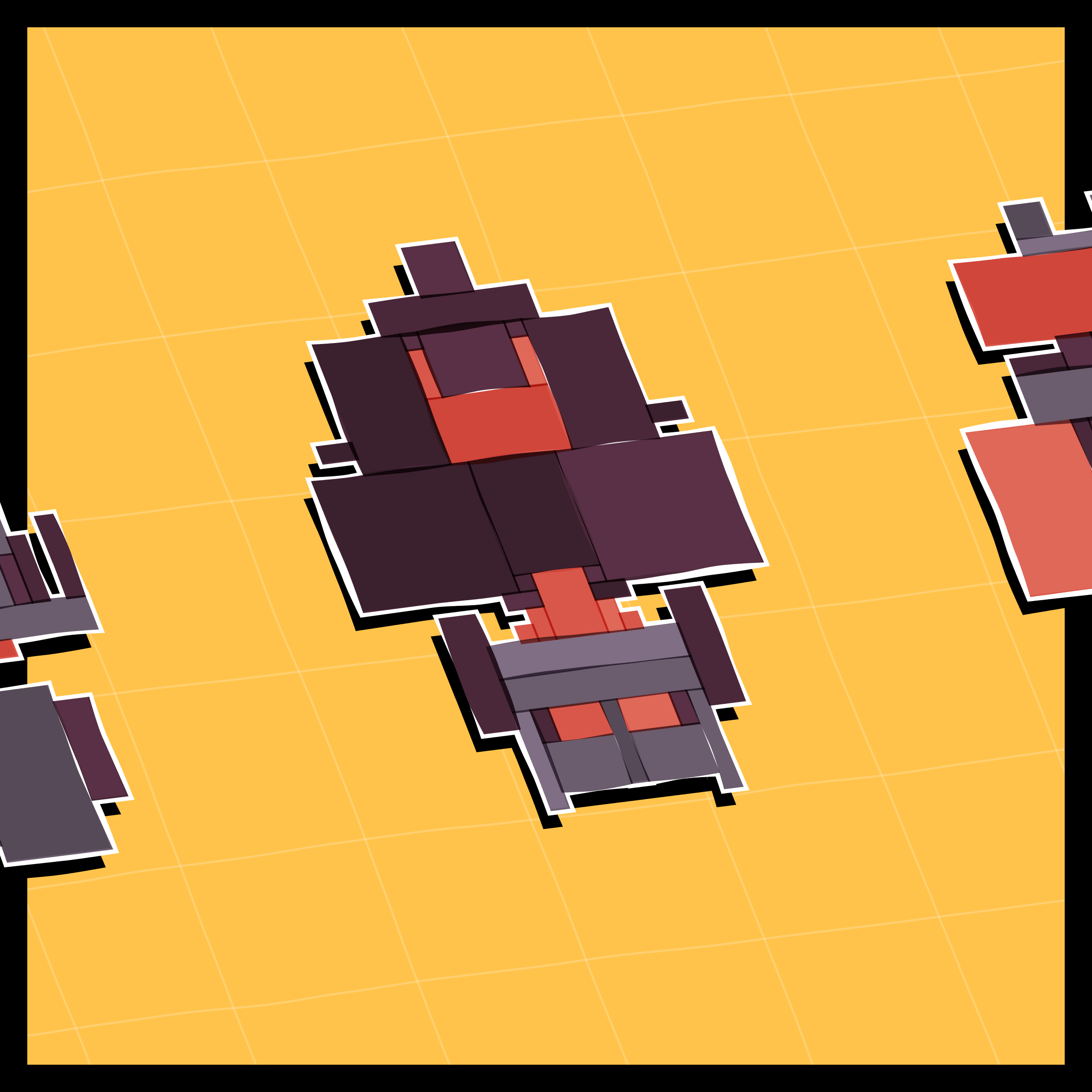 Art Blocks - Art Blocks v2 - Paper Armada #414 - NFT # 37000414