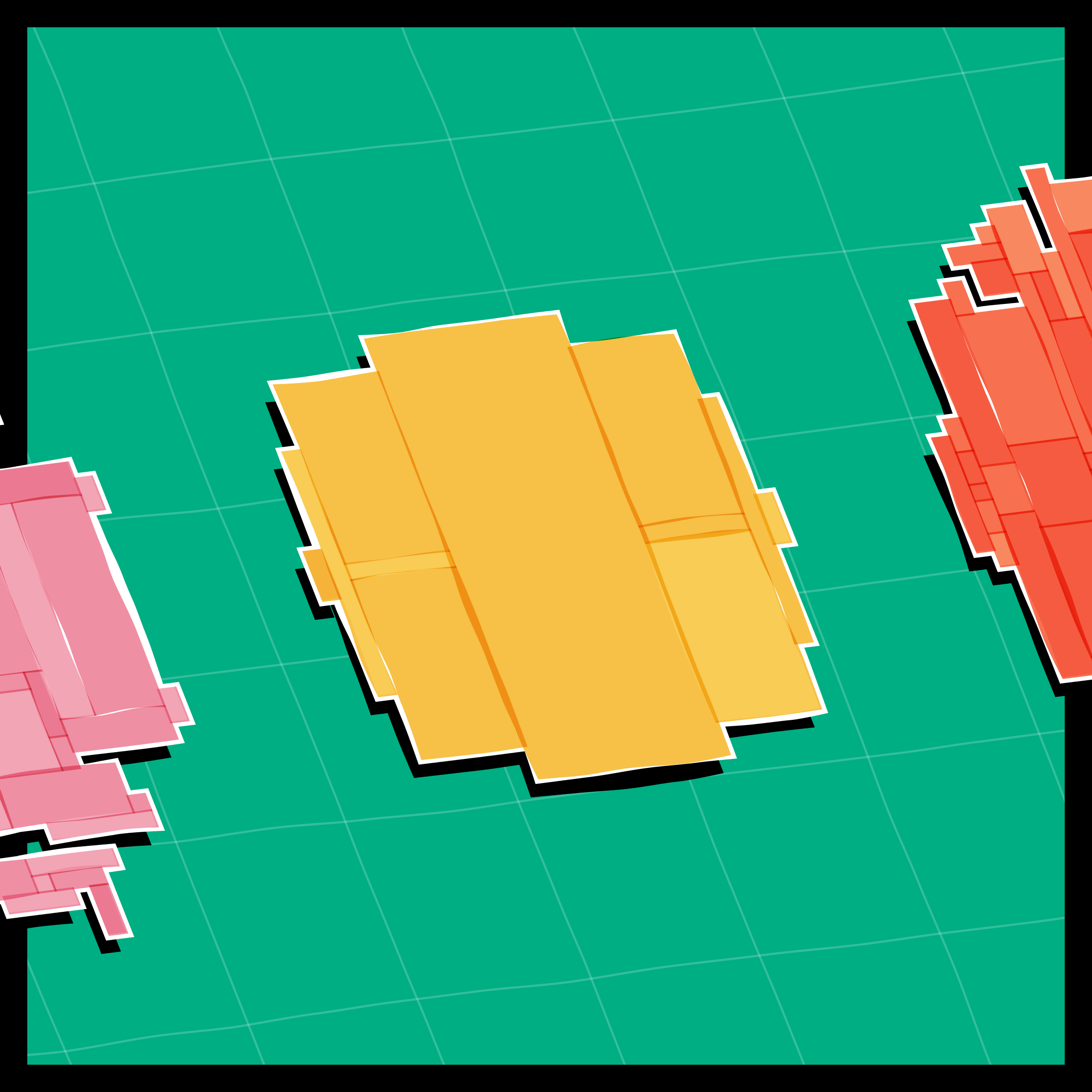 Art Blocks - Art Blocks v2 - Paper Armada #418 - NFT # 37000418