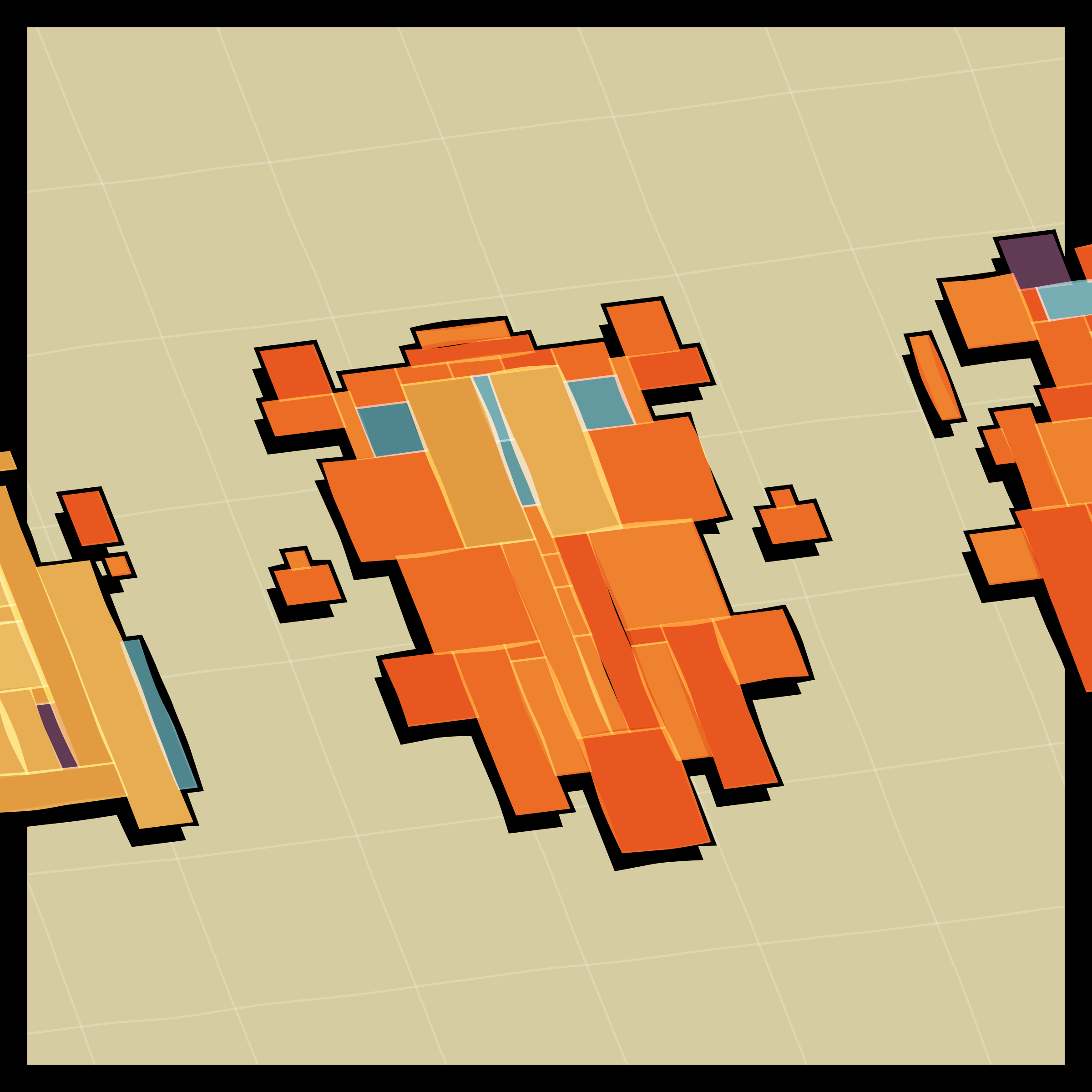 Art Blocks - Art Blocks v2 - Paper Armada #419 - NFT # 37000419