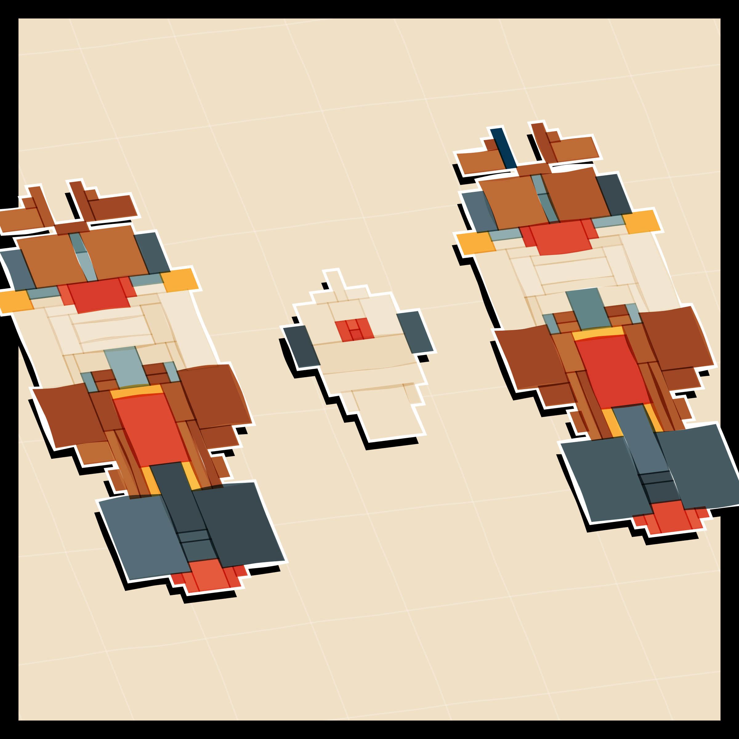 Art Blocks - Art Blocks v2 - Paper Armada #429 - NFT # 37000429