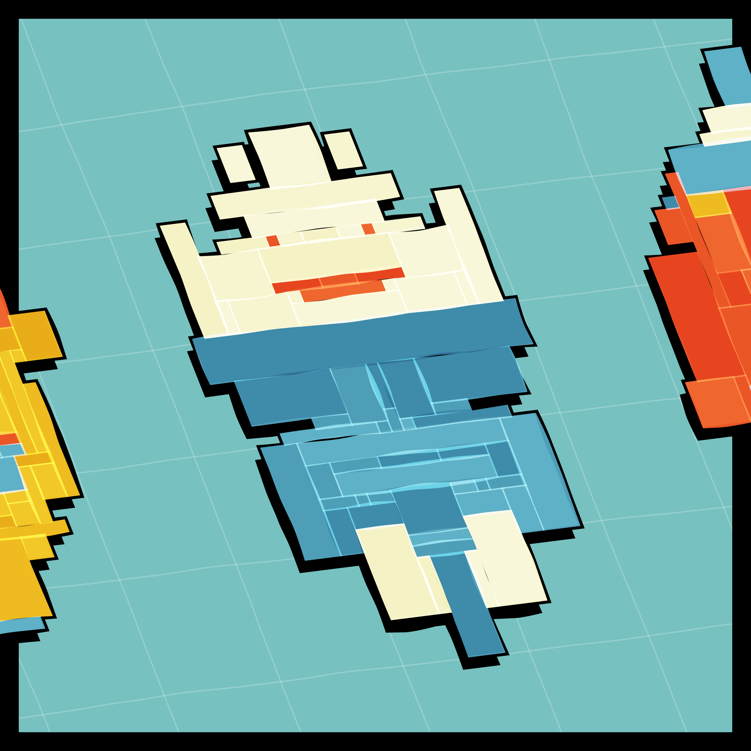 Art Blocks - Art Blocks v2 - Paper Armada #433 - NFT # 37000433