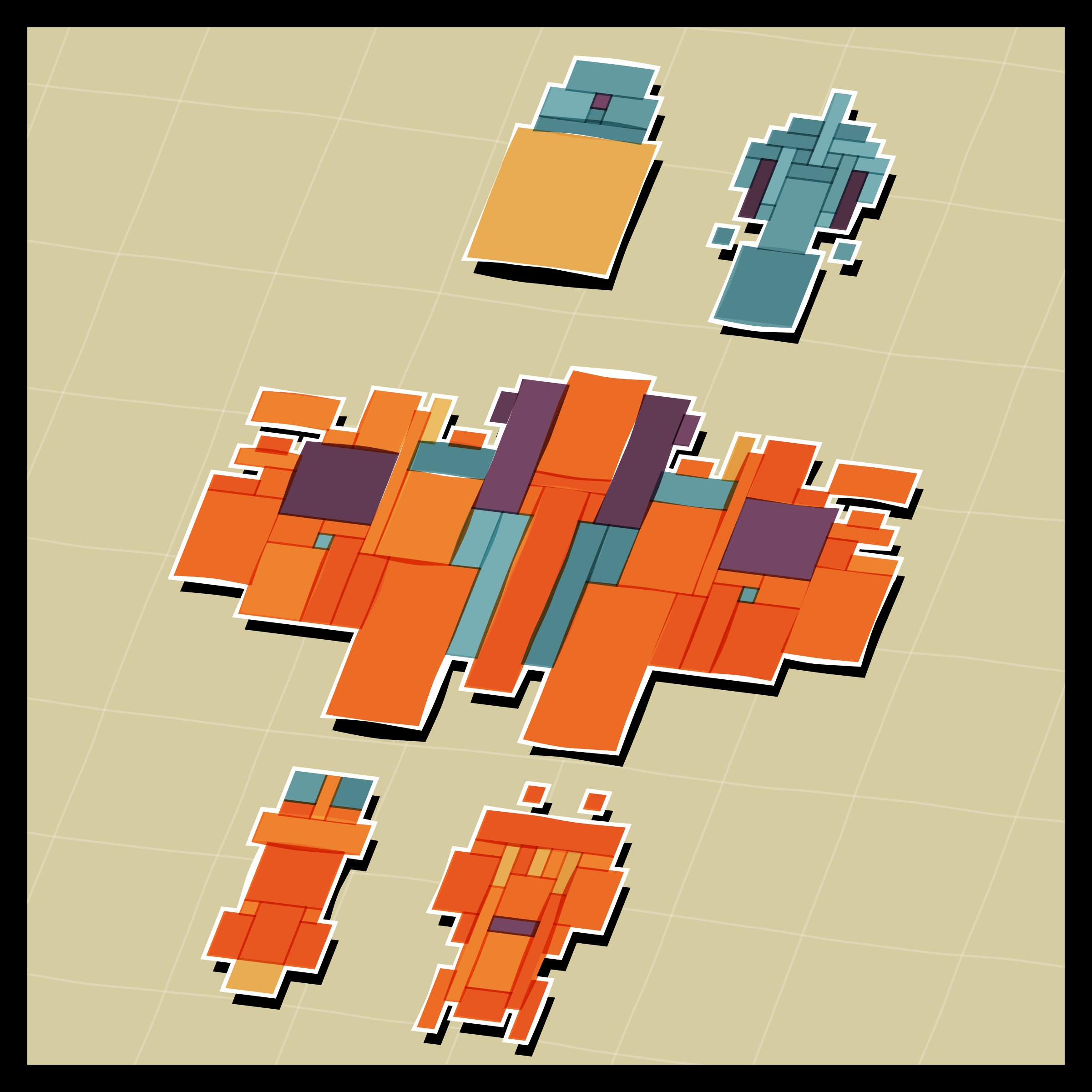 Art Blocks - Art Blocks v2 - Paper Armada #437 - NFT # 37000437