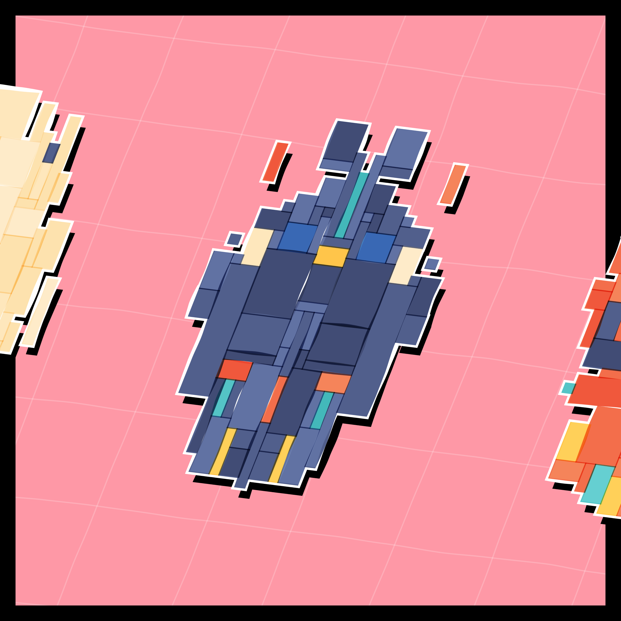 Art Blocks - Art Blocks v2 - Paper Armada #440 - NFT # 37000440