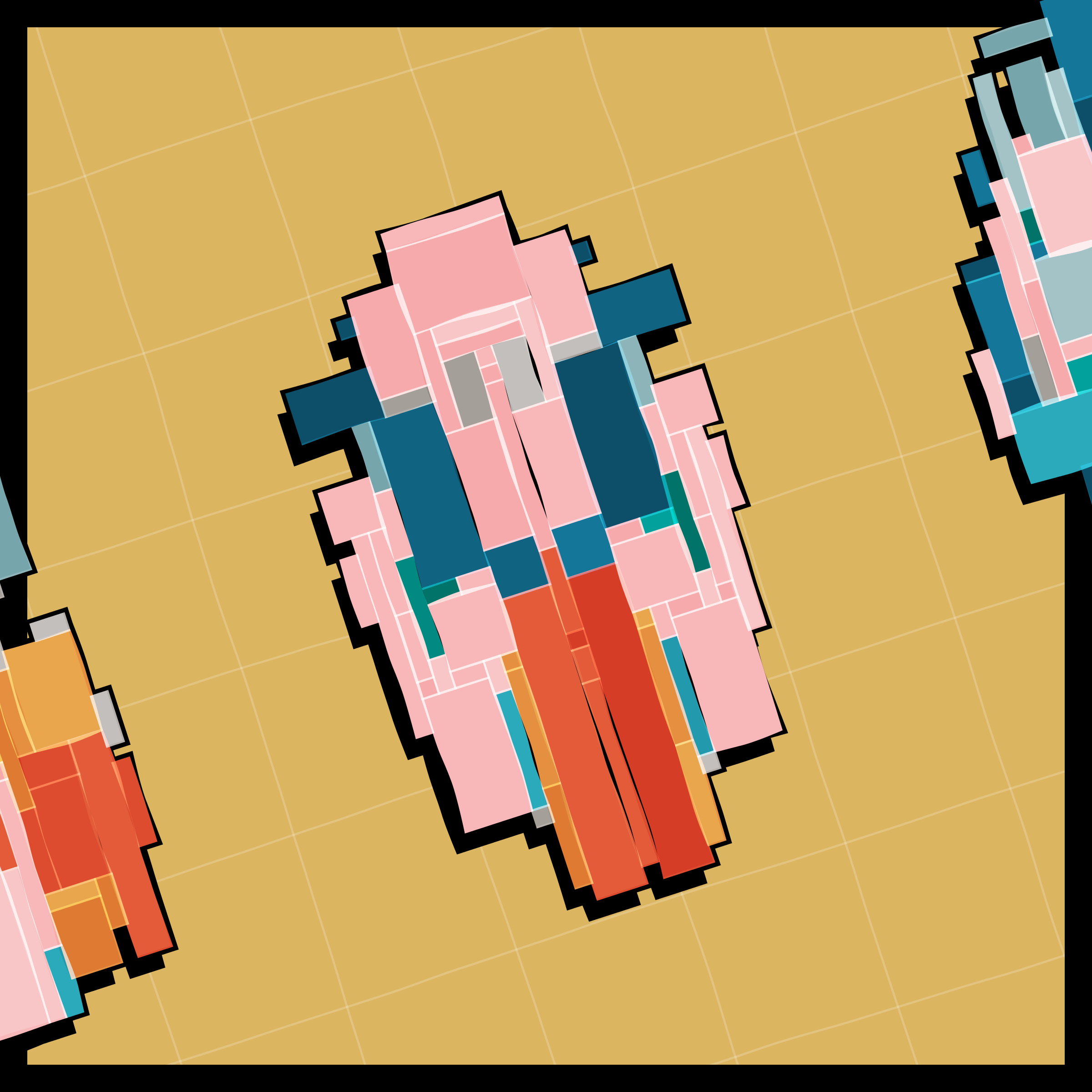 Art Blocks - Art Blocks v2 - Paper Armada #448 - NFT # 37000448