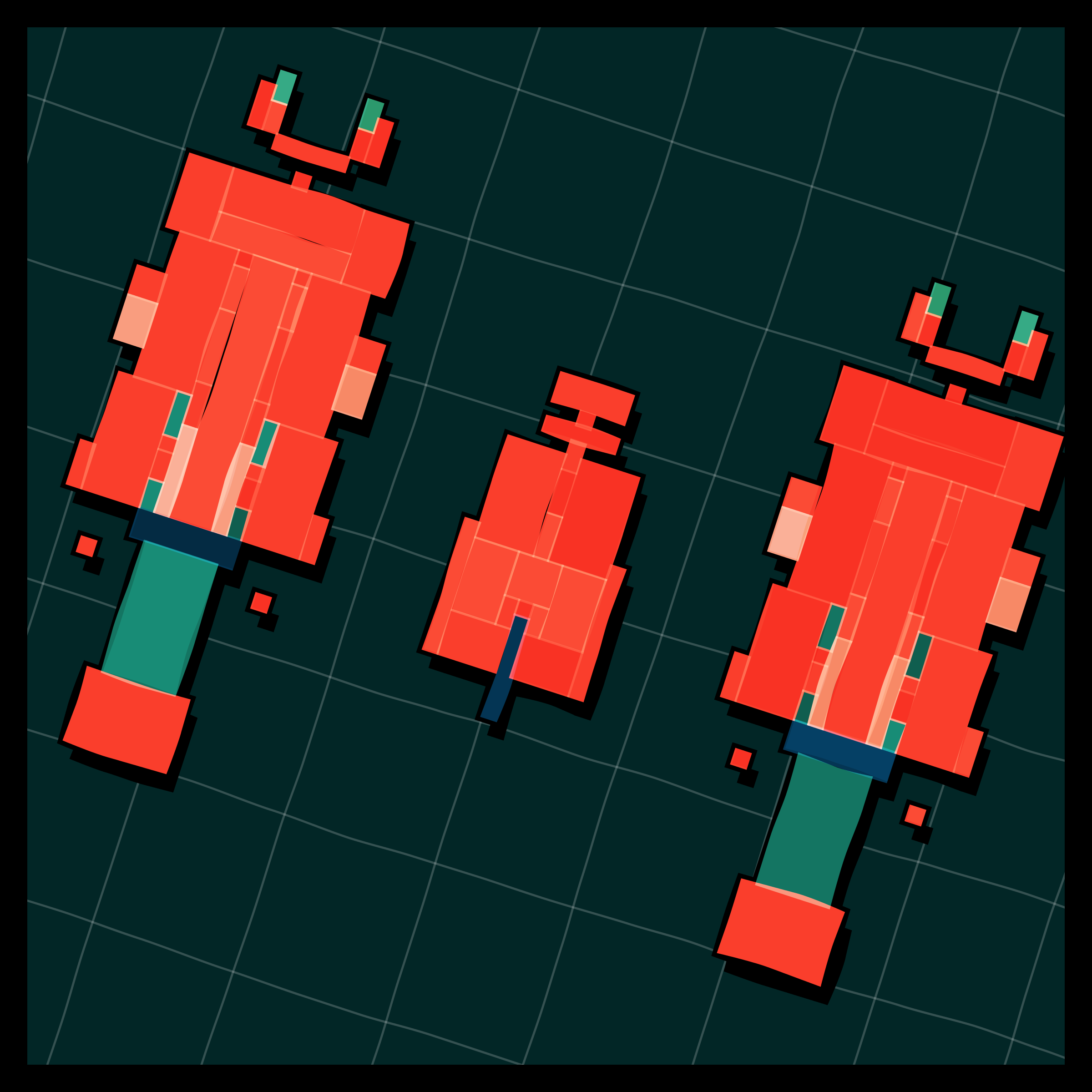 Art Blocks - Art Blocks v2 - Paper Armada #451 - NFT # 37000451