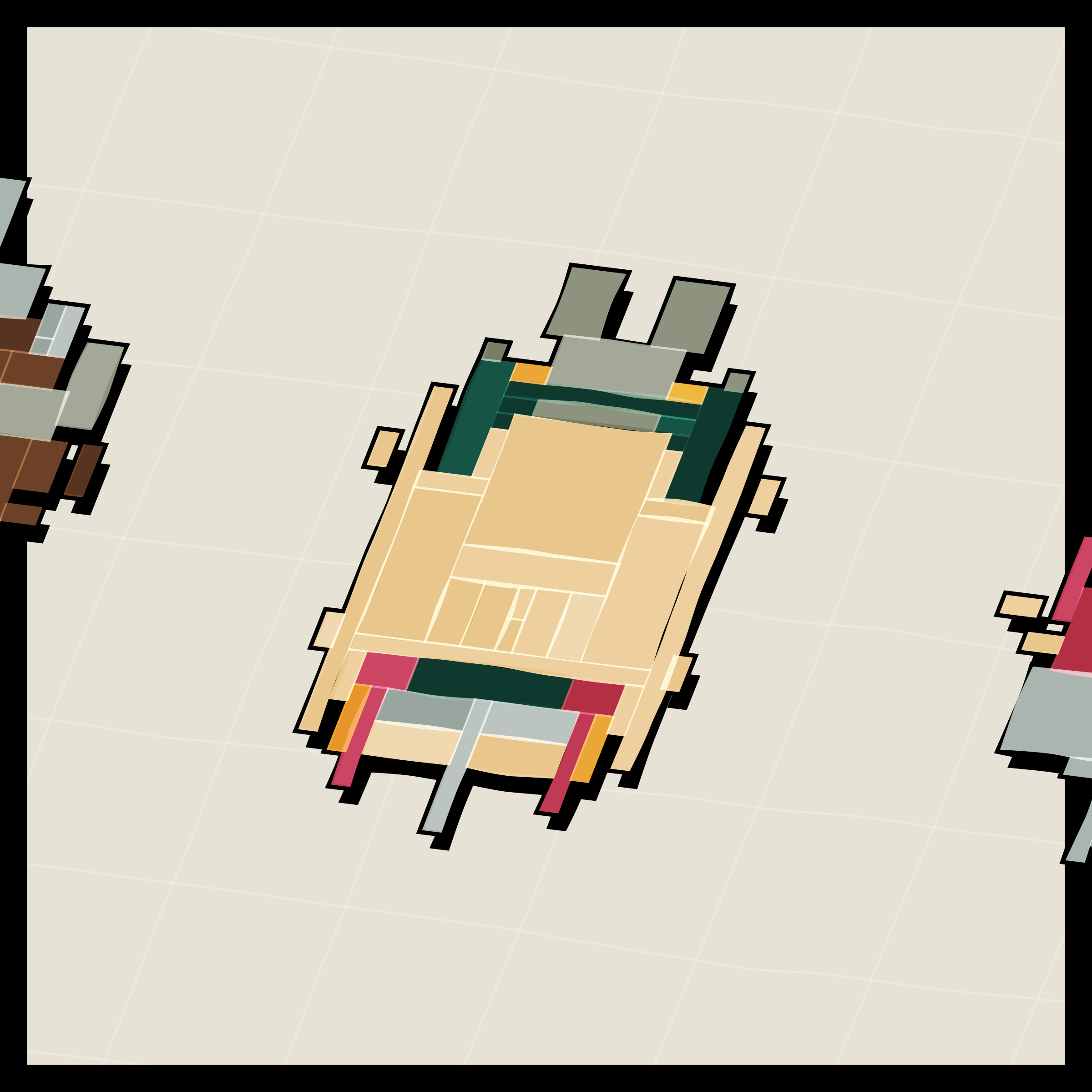 Art Blocks - Art Blocks v2 - Paper Armada #452 - NFT # 37000452