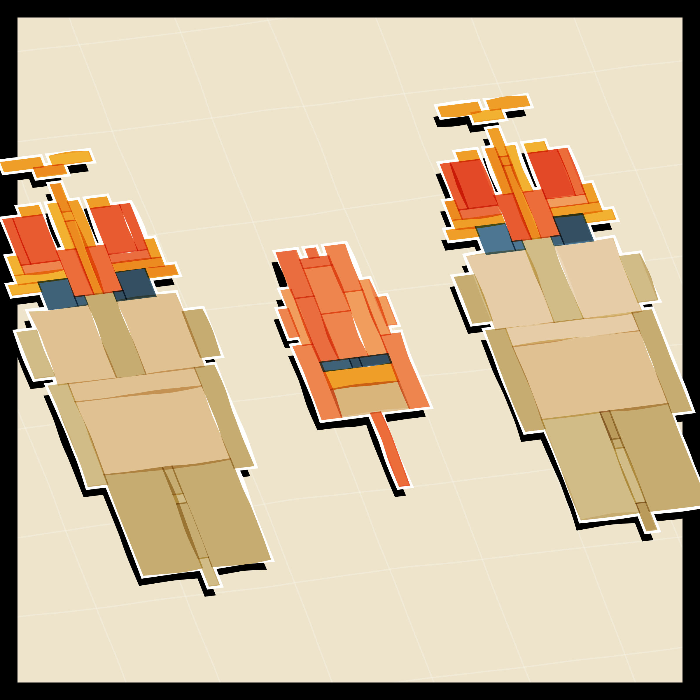 Art Blocks - Art Blocks v2 - Paper Armada #471 - NFT # 37000471