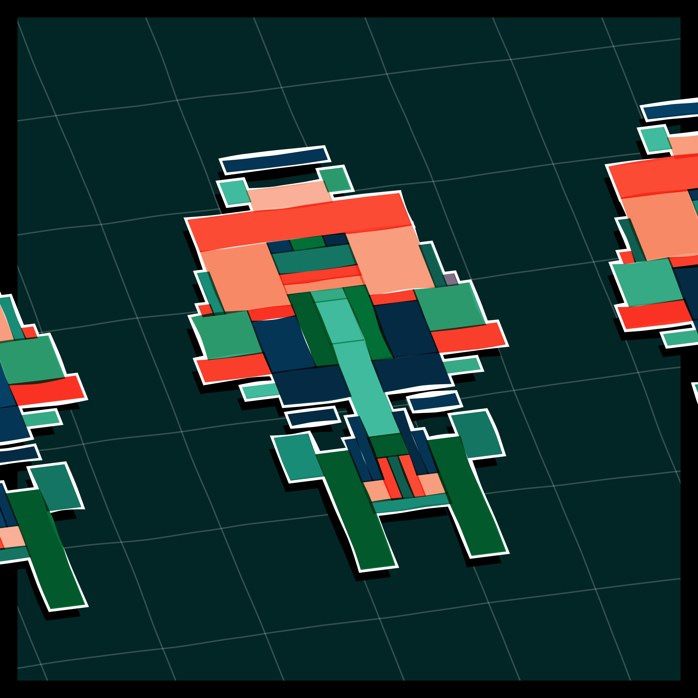 Art Blocks - Art Blocks v2 - Paper Armada #473 - NFT # 37000473