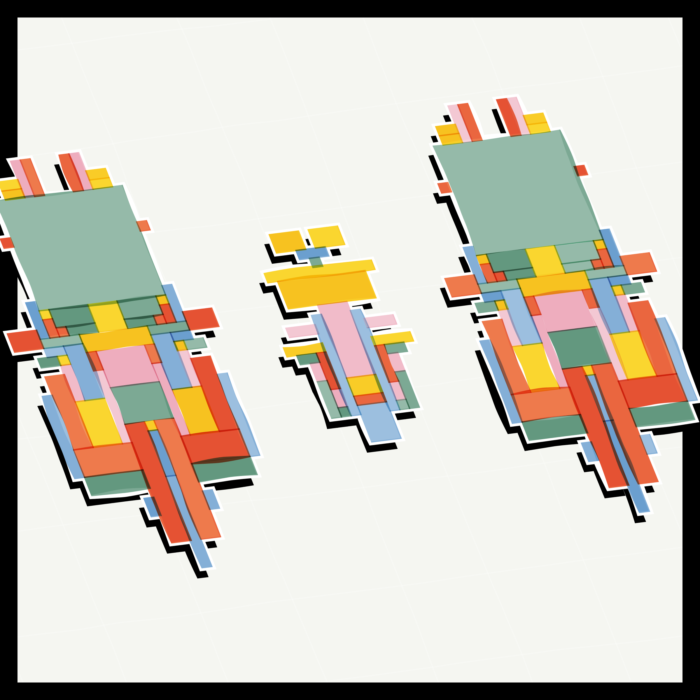 Art Blocks - Art Blocks v2 - Paper Armada #476 - NFT # 37000476