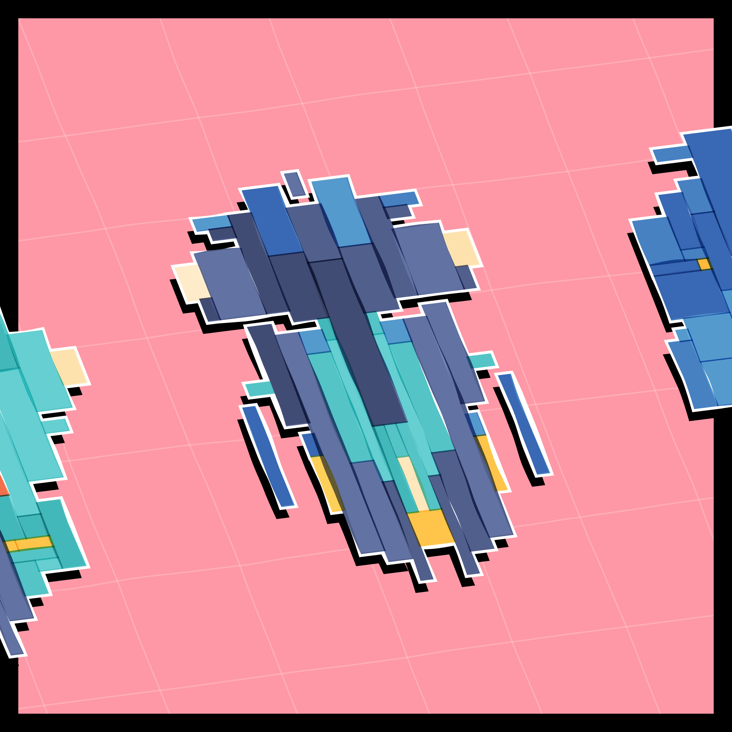 Art Blocks - Art Blocks v2 - Paper Armada #494 - NFT # 37000494