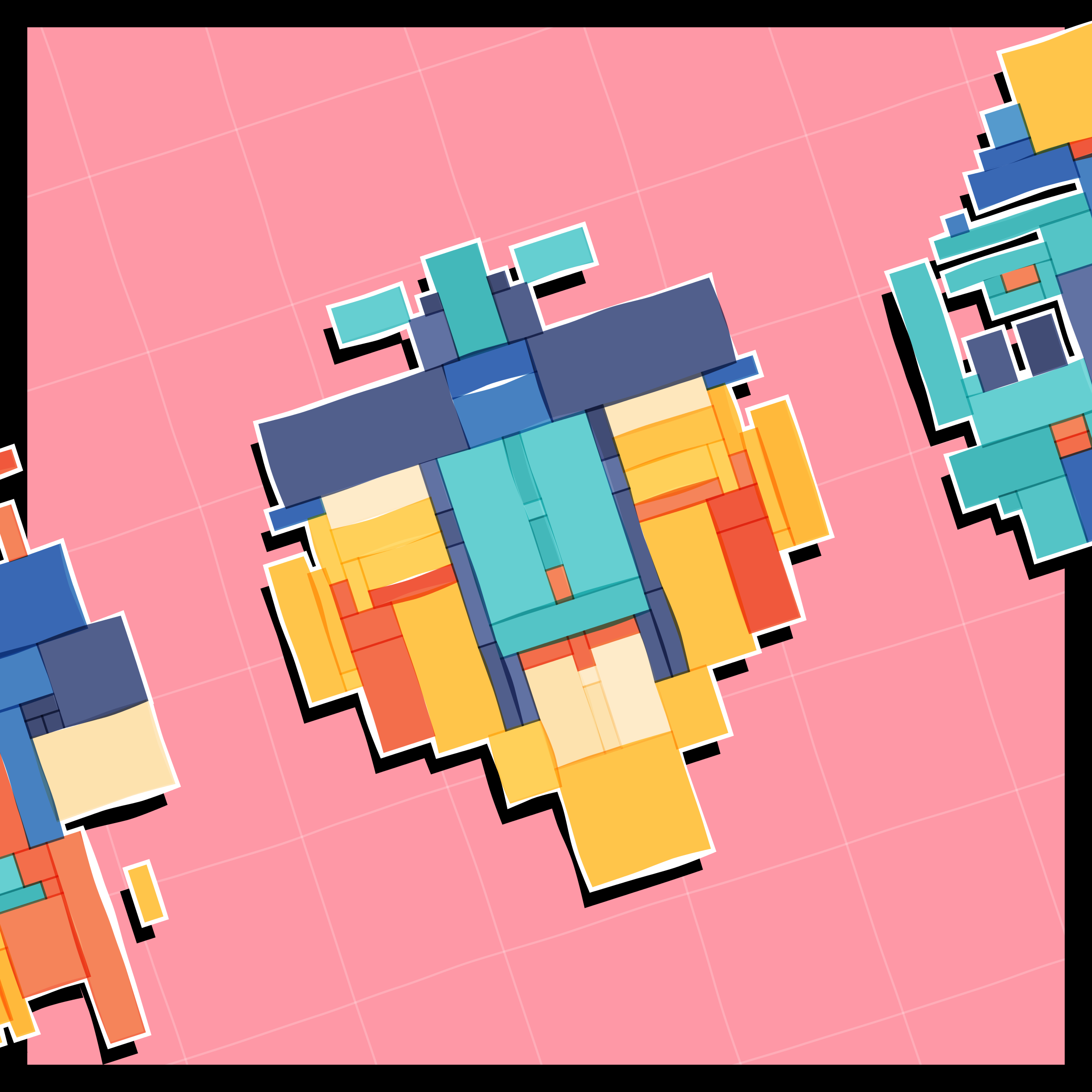 Art Blocks - Art Blocks v2 - Paper Armada #505 - NFT # 37000505