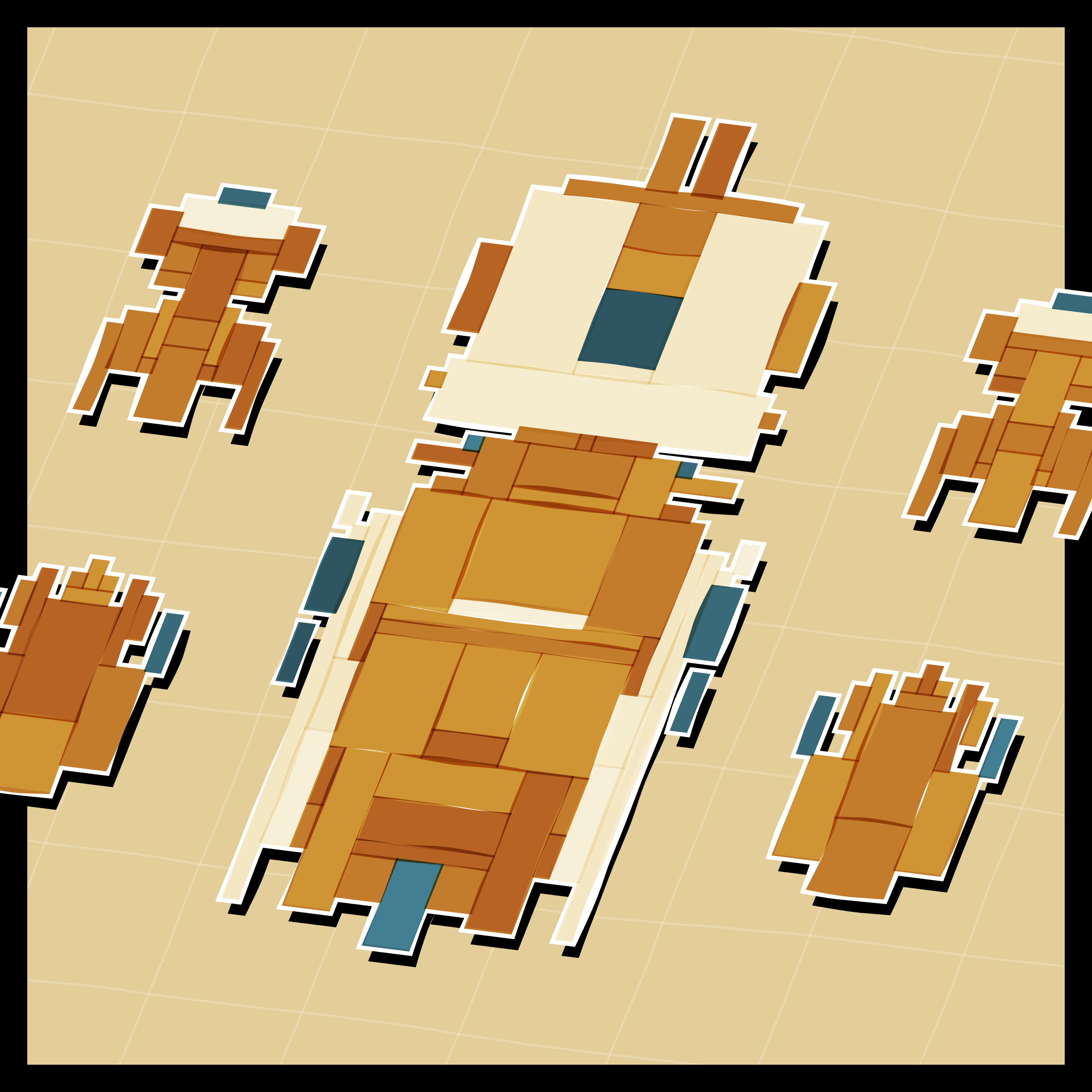 Art Blocks - Art Blocks v2 - Paper Armada #507 - NFT # 37000507