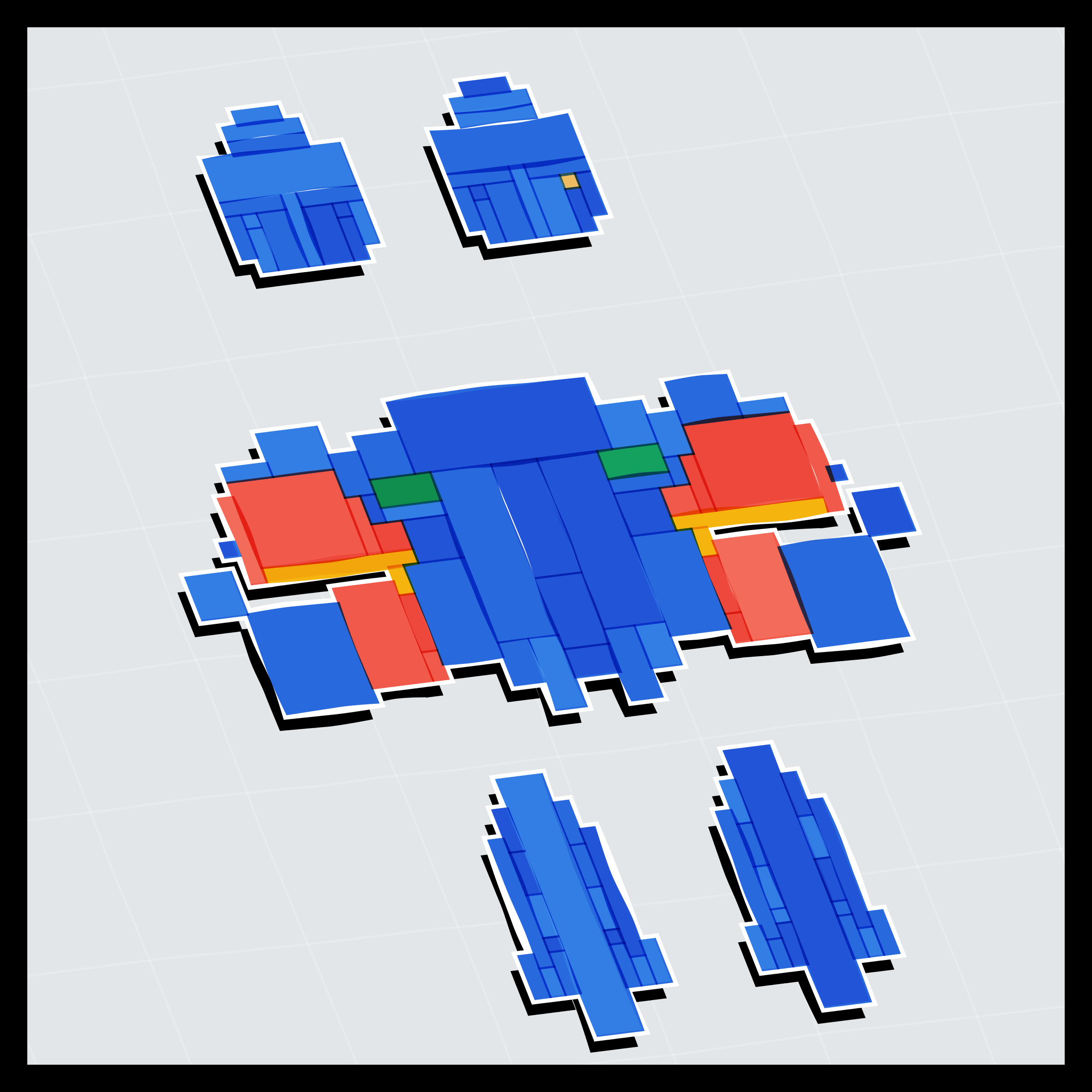 Art Blocks - Art Blocks v2 - Paper Armada #509 - NFT # 37000509