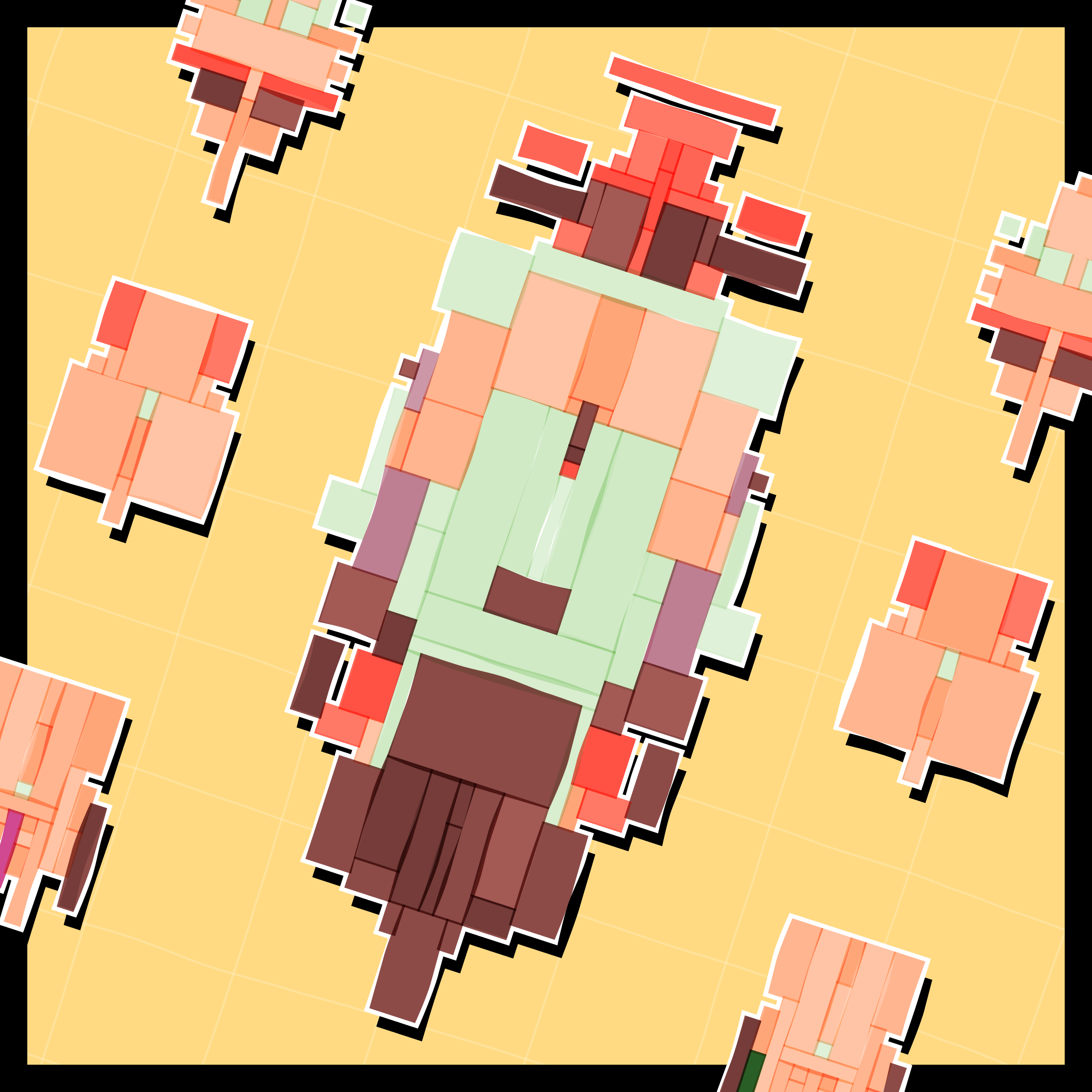 Art Blocks - Art Blocks v2 - Paper Armada #512 - NFT # 37000512