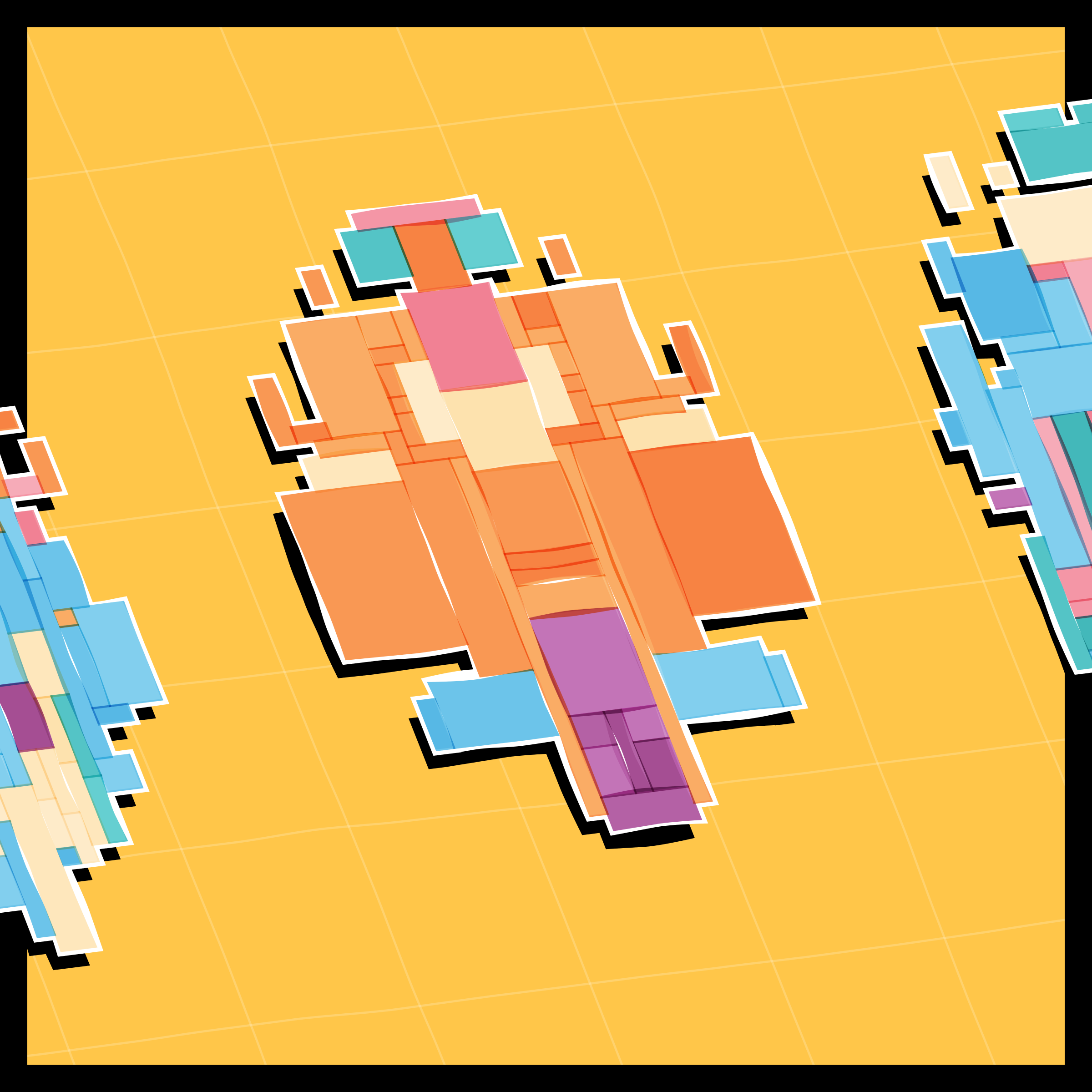 Art Blocks - Art Blocks v2 - Paper Armada #519 - NFT # 37000519