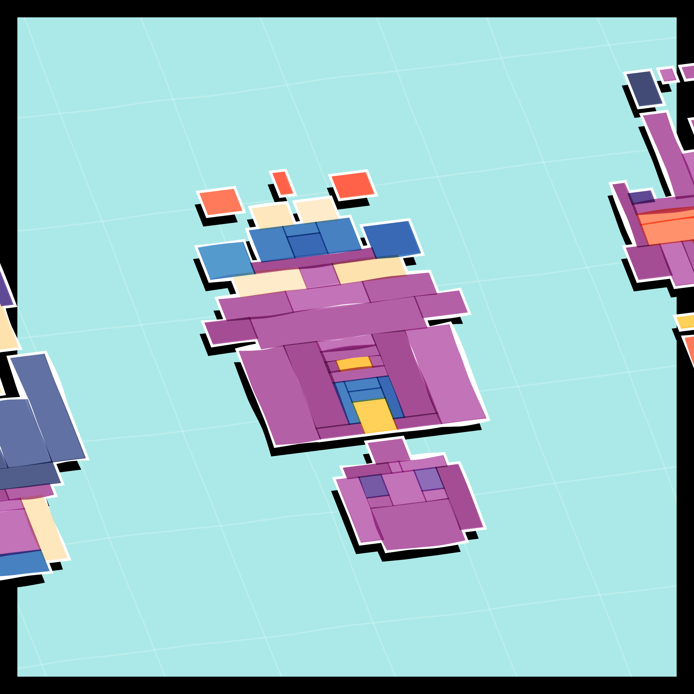 Art Blocks - Art Blocks v2 - Paper Armada #534 - NFT # 37000534