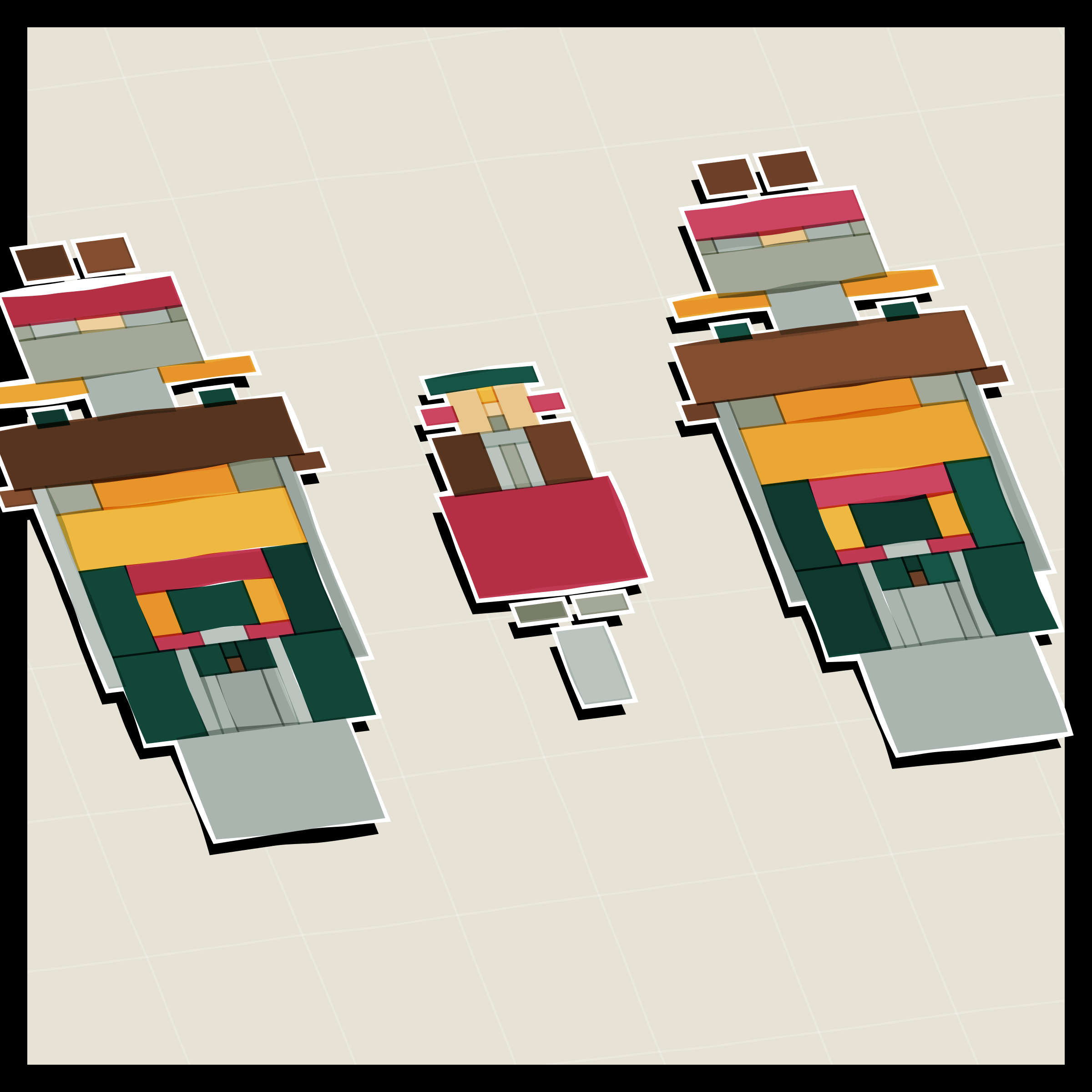 Art Blocks - Art Blocks v2 - Paper Armada #536 - NFT # 37000536