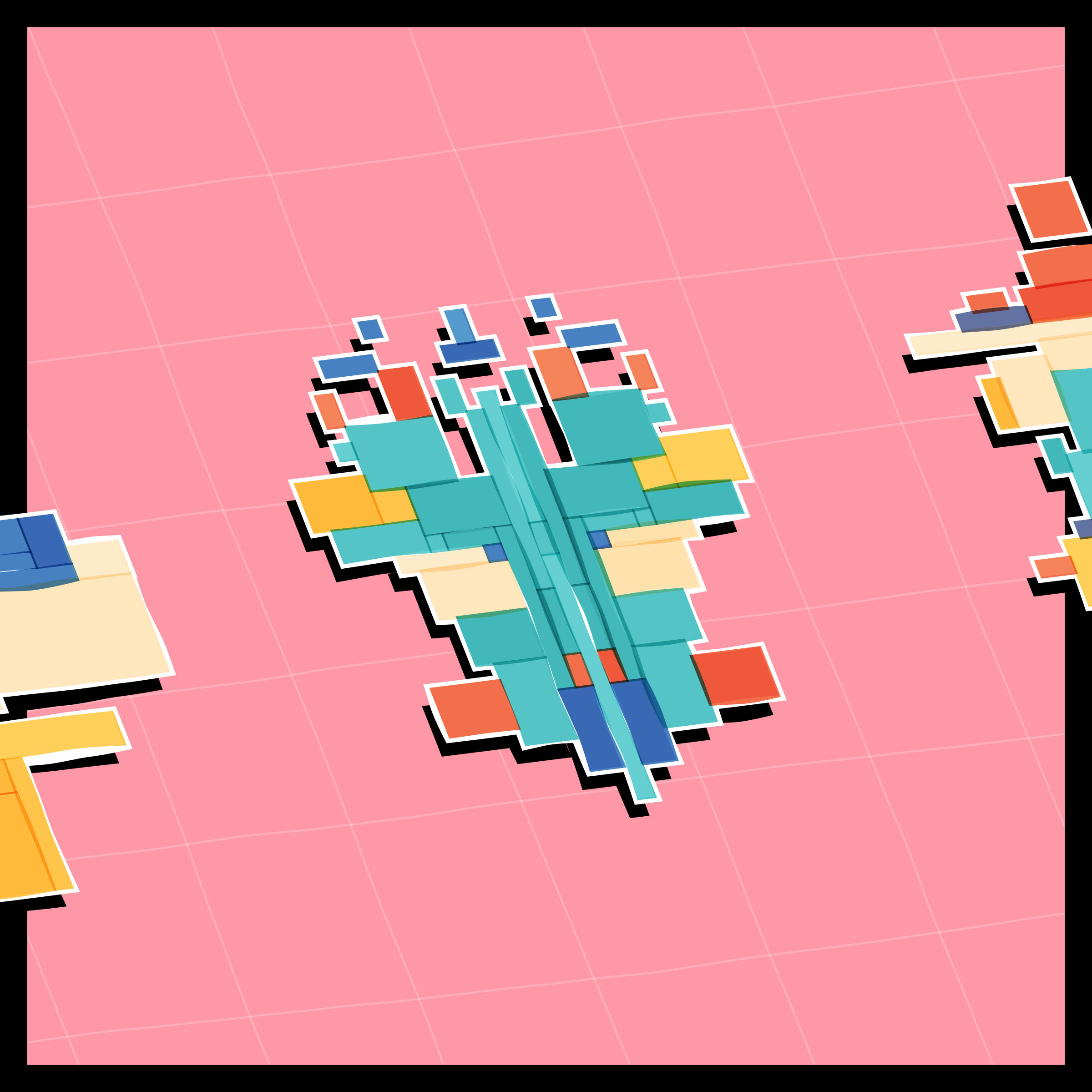 Art Blocks - Art Blocks v2 - Paper Armada #539 - NFT # 37000539