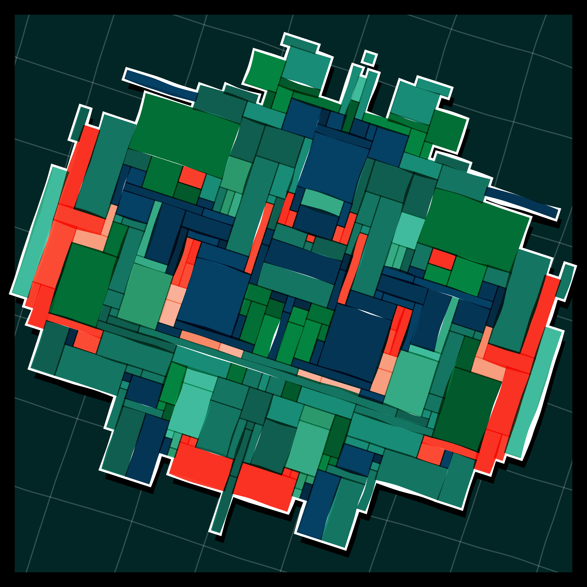 Art Blocks - Art Blocks v2 - Paper Armada #541 - NFT # 37000541