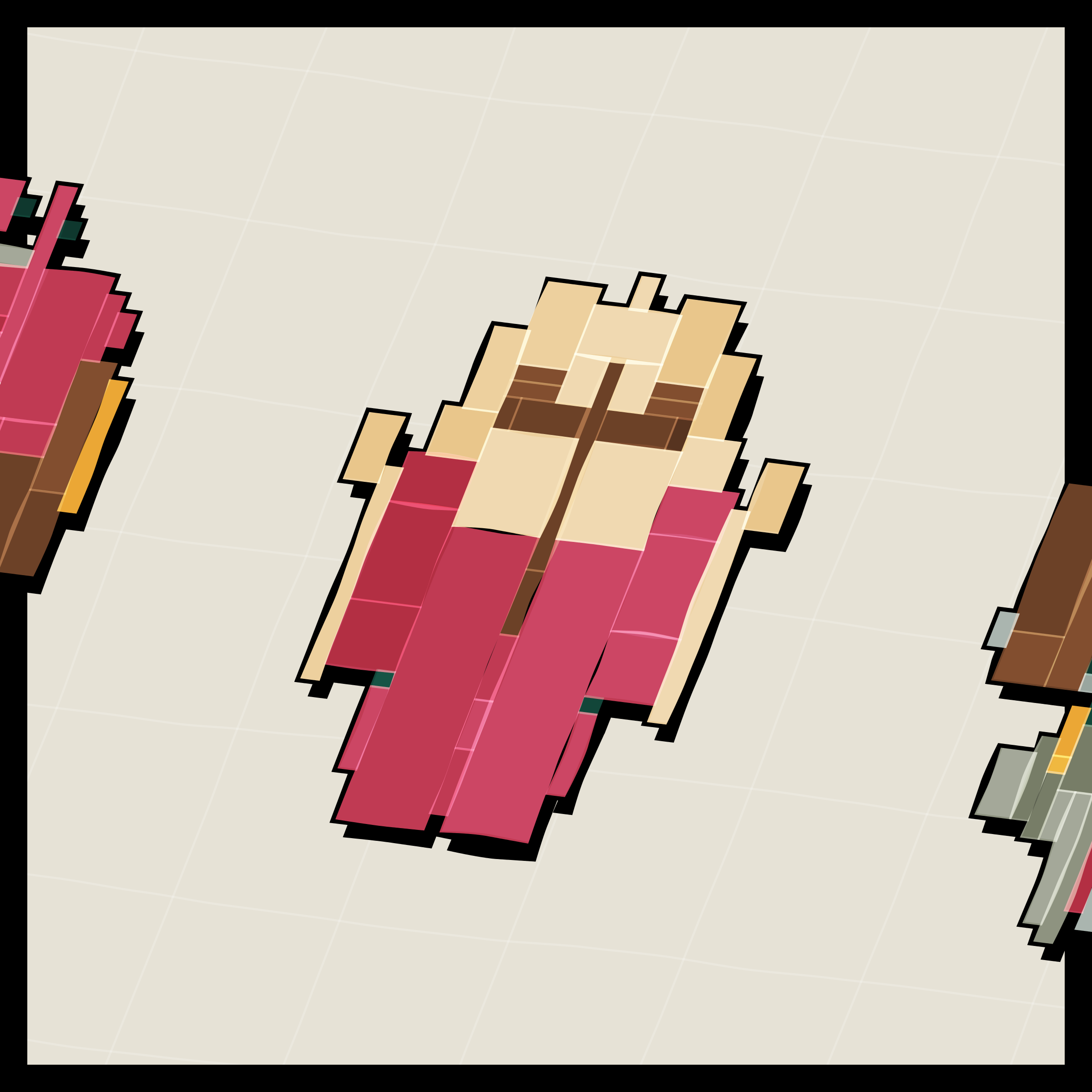 Art Blocks - Art Blocks v2 - Paper Armada #542 - NFT # 37000542