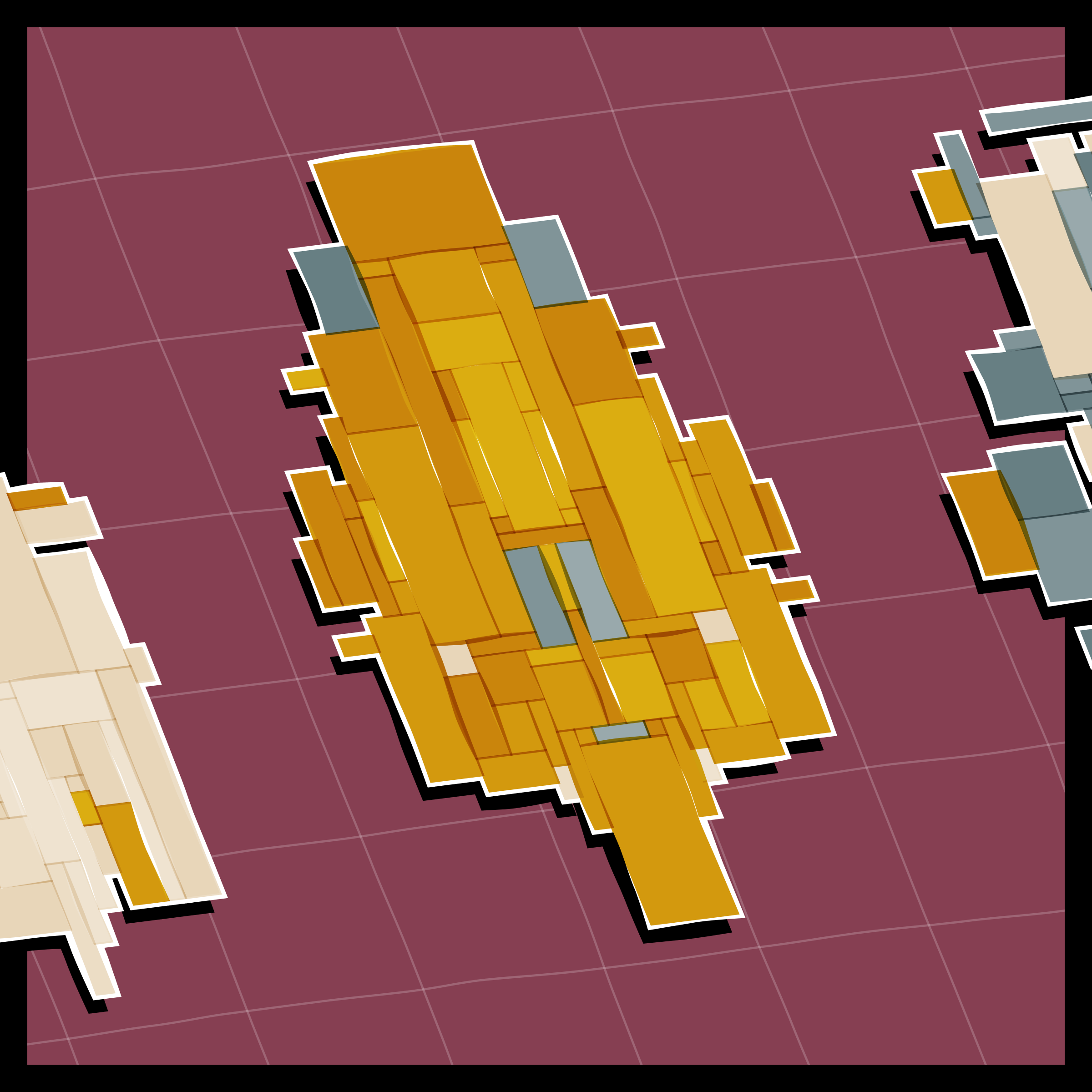 Art Blocks - Art Blocks v2 - Paper Armada #554 - NFT # 37000554