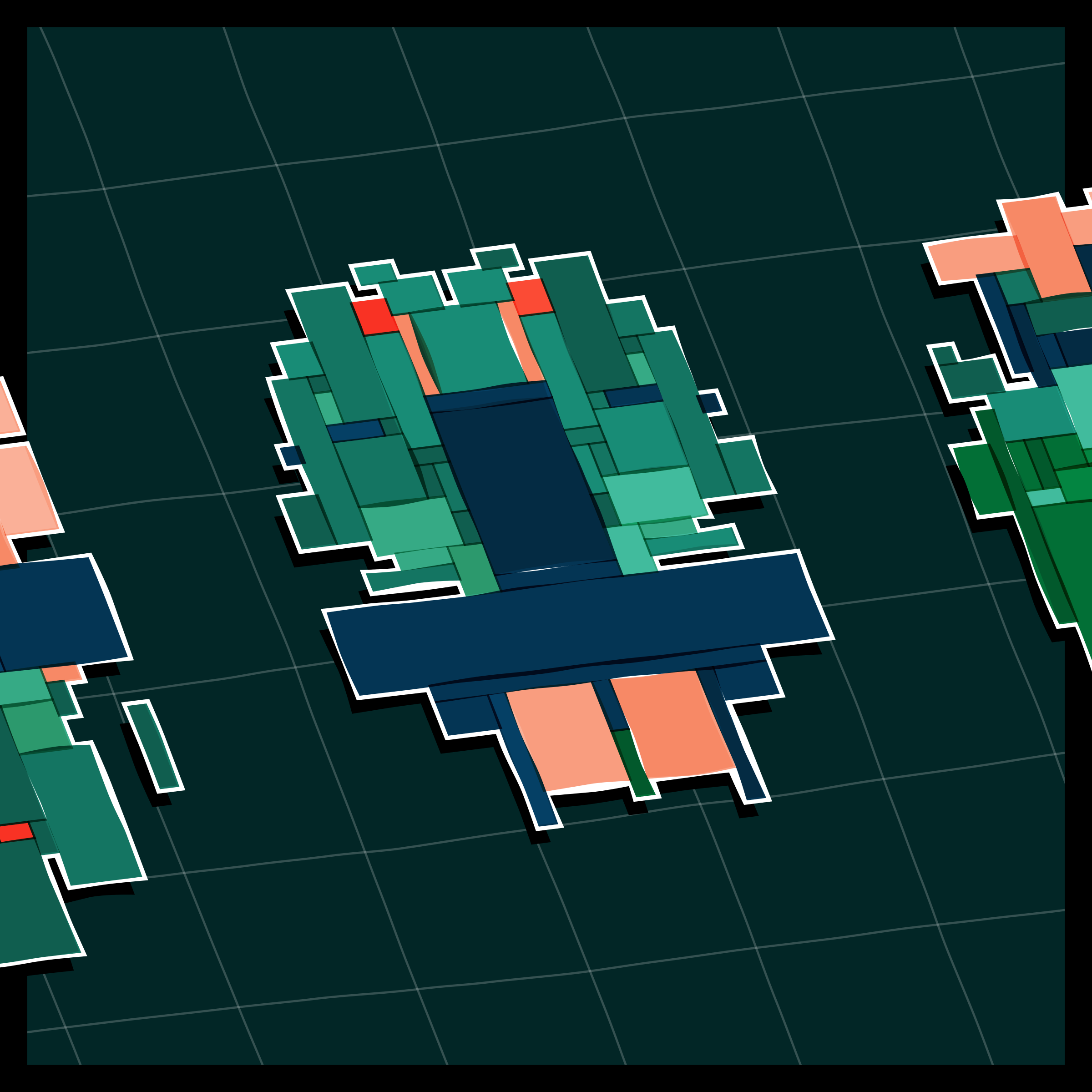 Art Blocks - Art Blocks v2 - Paper Armada #557 - NFT # 37000557