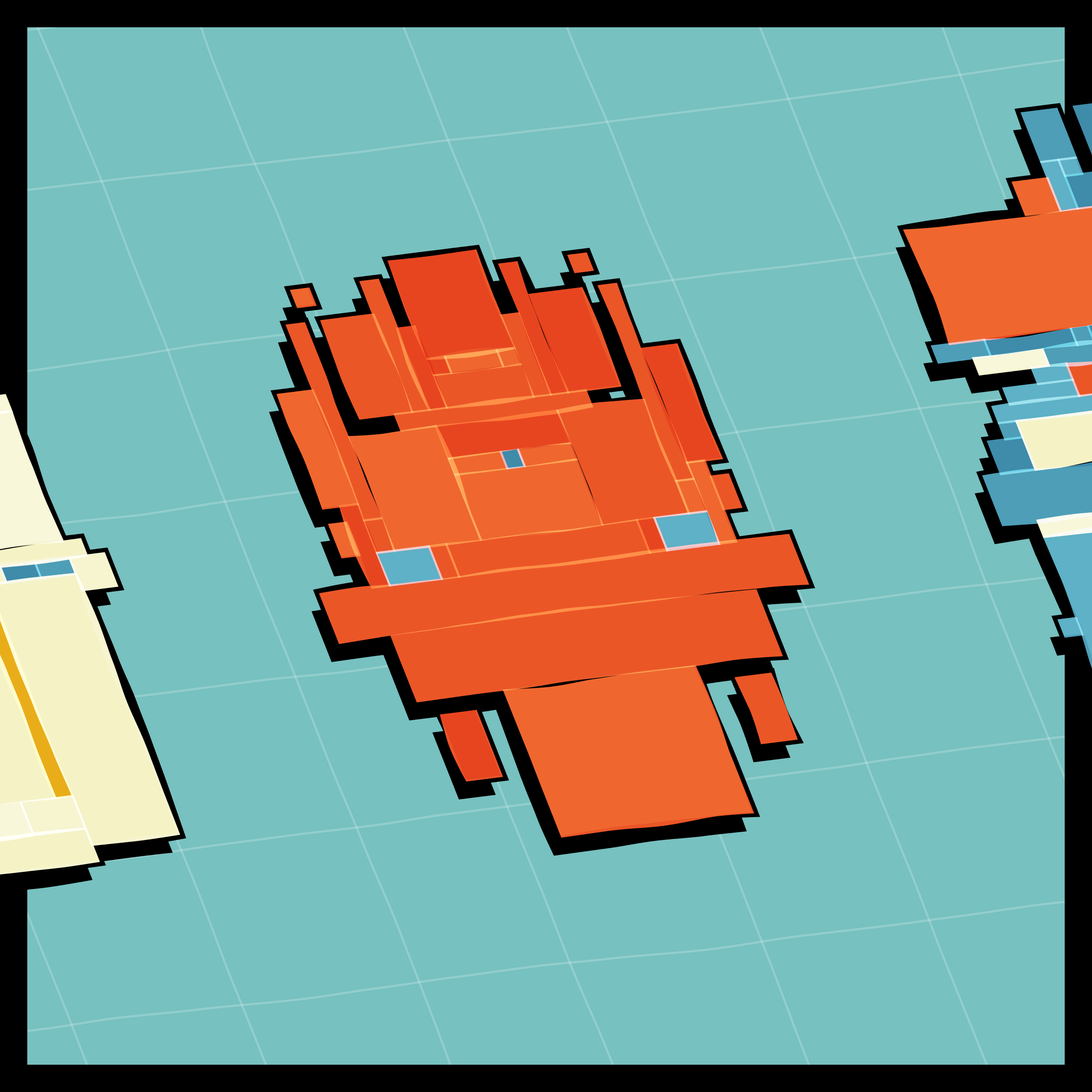 Art Blocks - Art Blocks v2 - Paper Armada #563 - NFT # 37000563