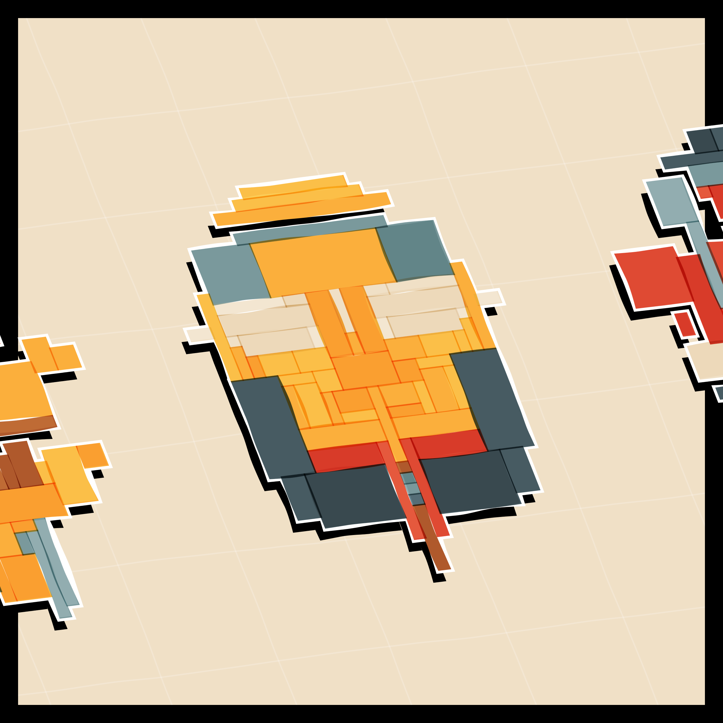 Art Blocks - Art Blocks v2 - Paper Armada #569 - NFT # 37000569