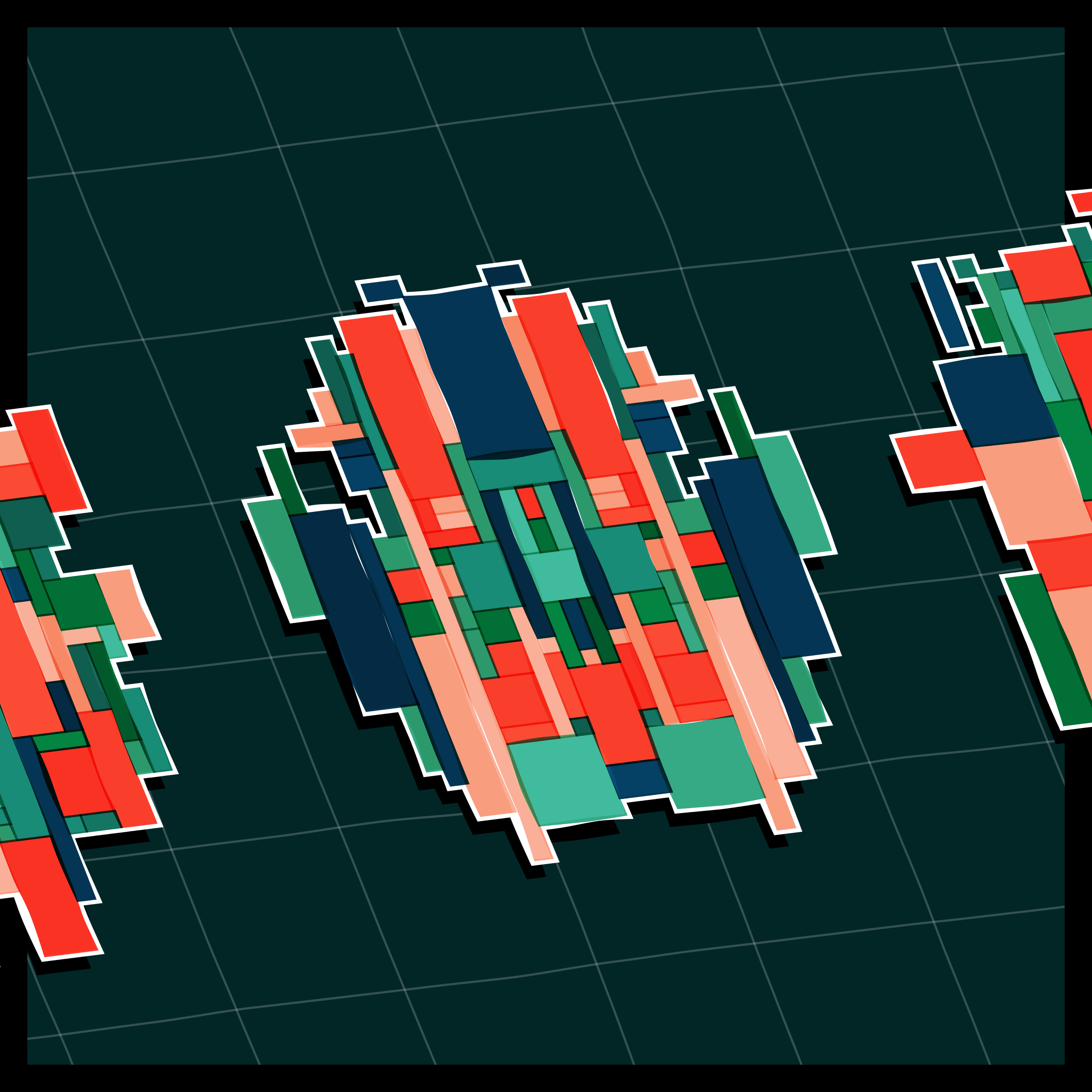 Art Blocks - Art Blocks v2 - Paper Armada #572 - NFT # 37000572