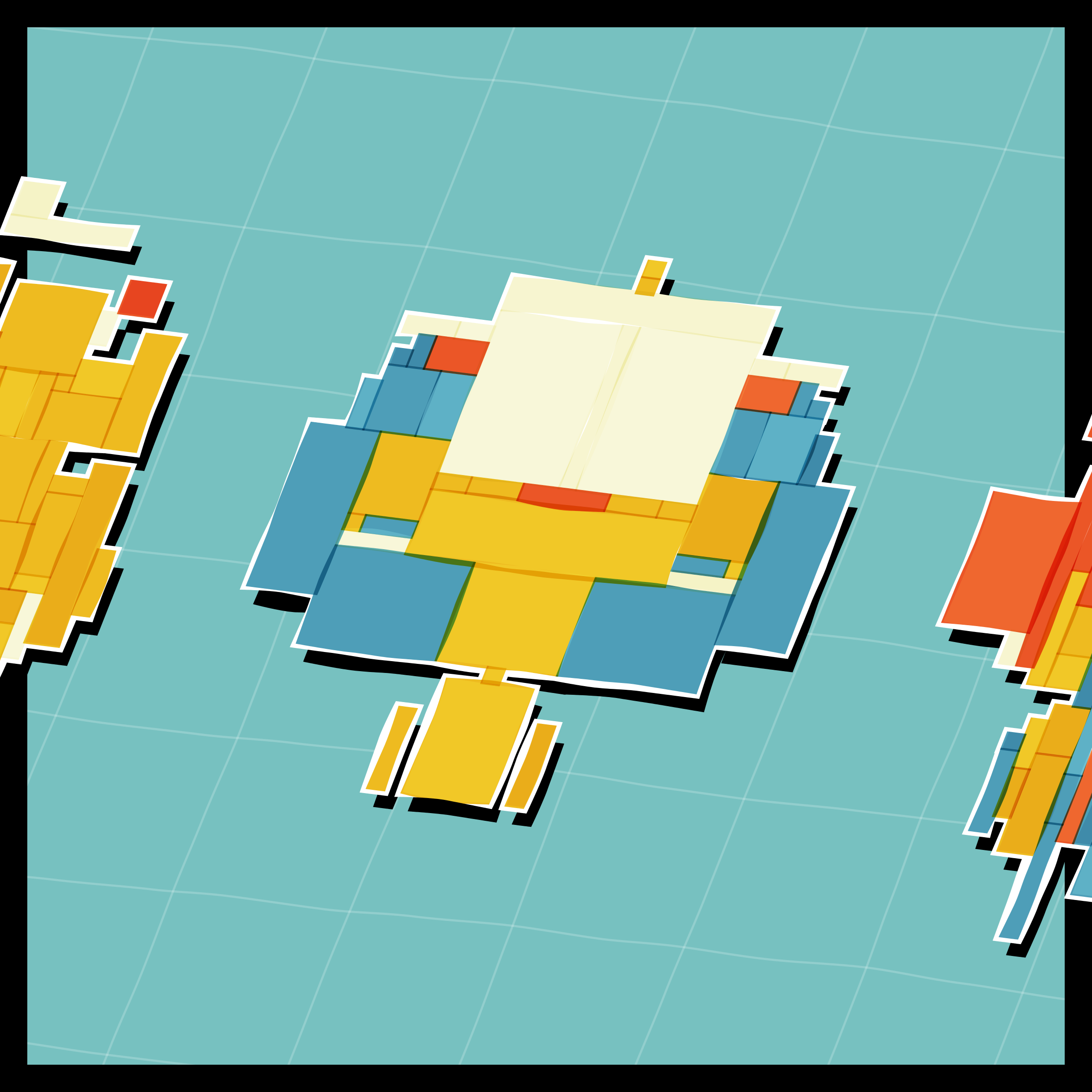 Art Blocks - Art Blocks v2 - Paper Armada #576 - NFT # 37000576