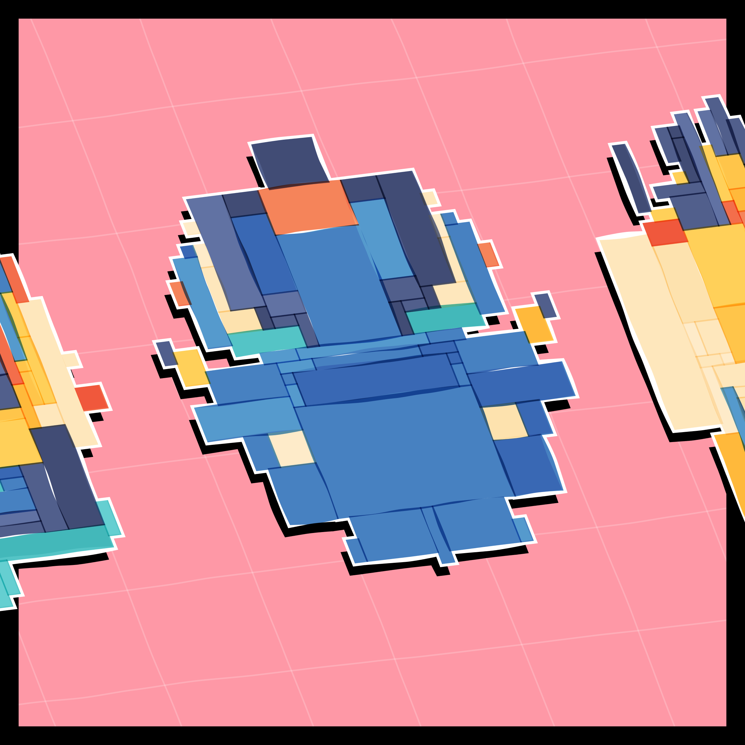 Art Blocks - Art Blocks v2 - Paper Armada #579 - NFT # 37000579