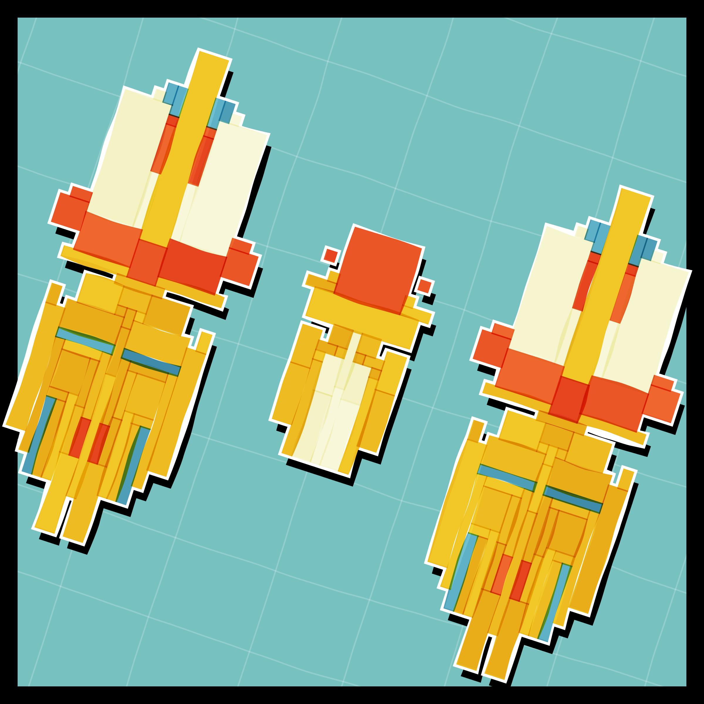 Art Blocks - Art Blocks v2 - Paper Armada #590 - NFT # 37000590