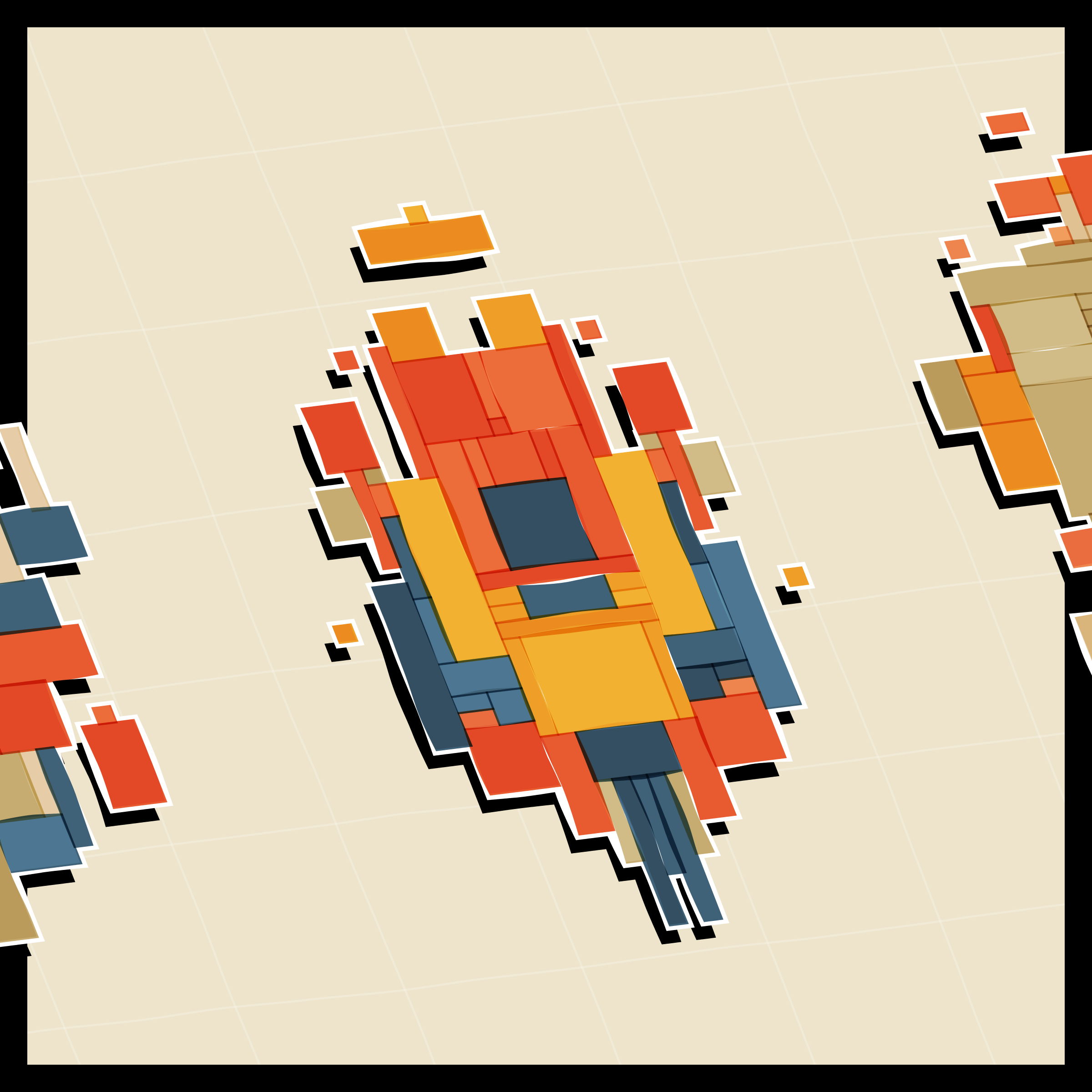 Art Blocks - Art Blocks v2 - Paper Armada #610 - NFT # 37000610