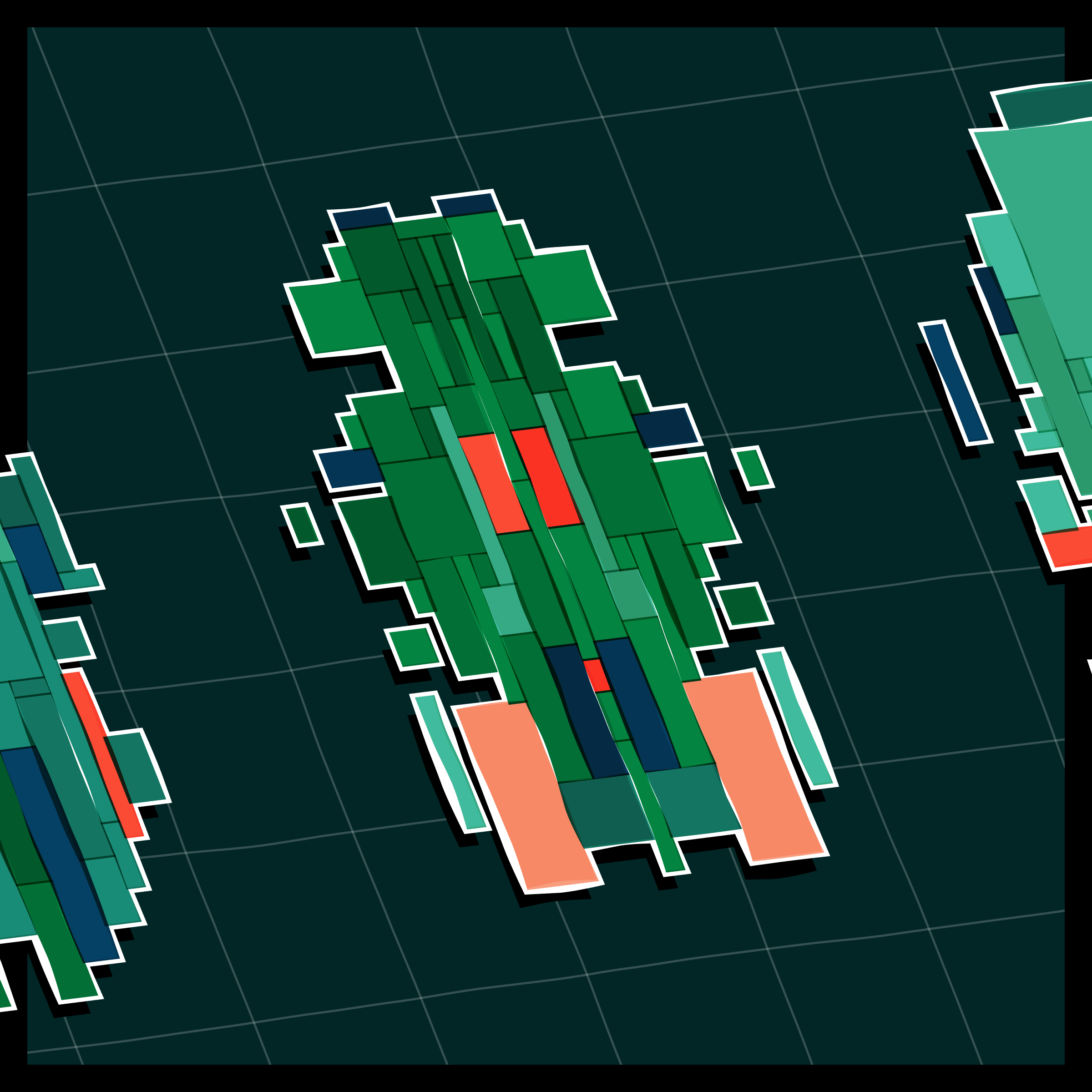 Art Blocks - Art Blocks v2 - Paper Armada #612 - NFT # 37000612