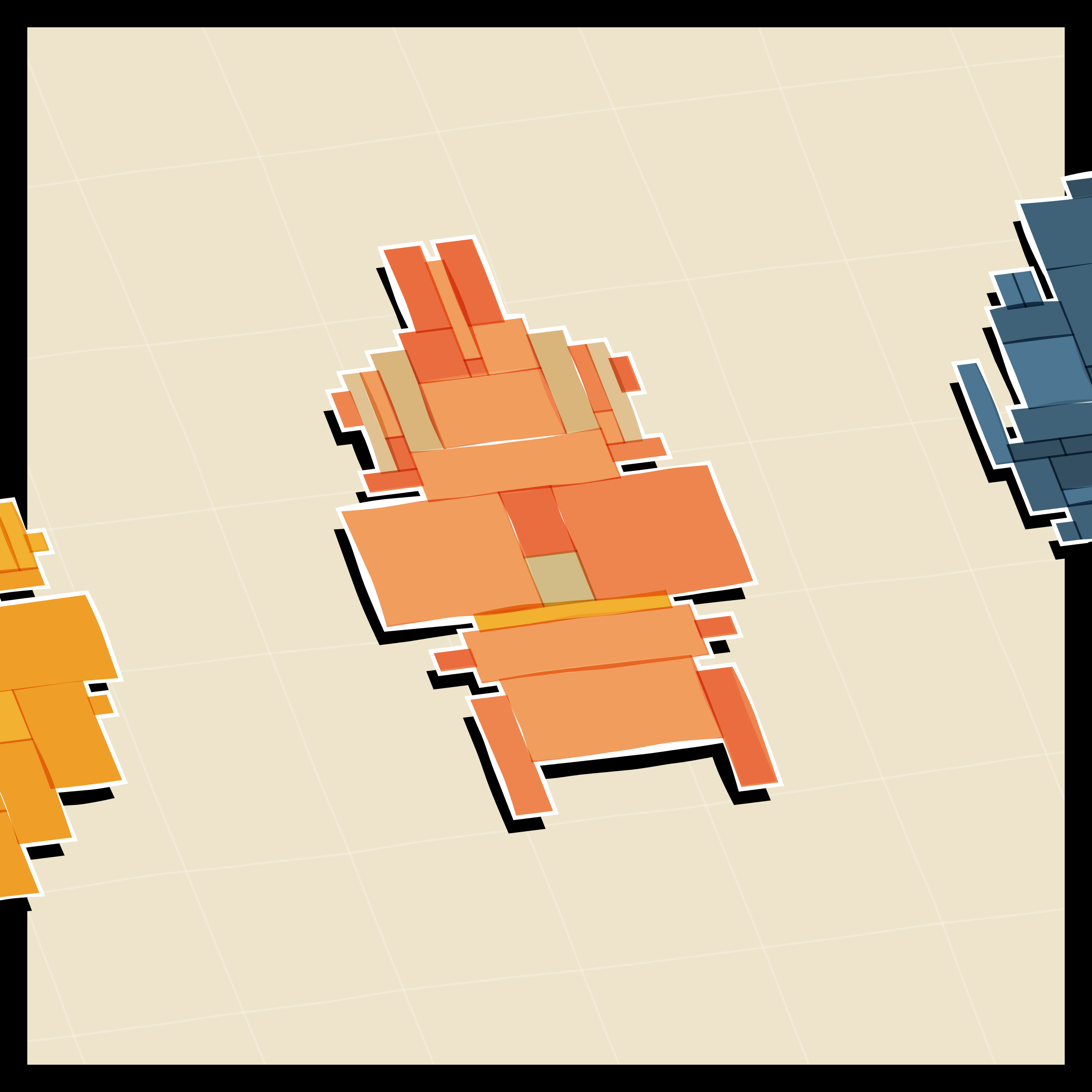 Art Blocks - Art Blocks v2 - Paper Armada #618 - NFT # 37000618