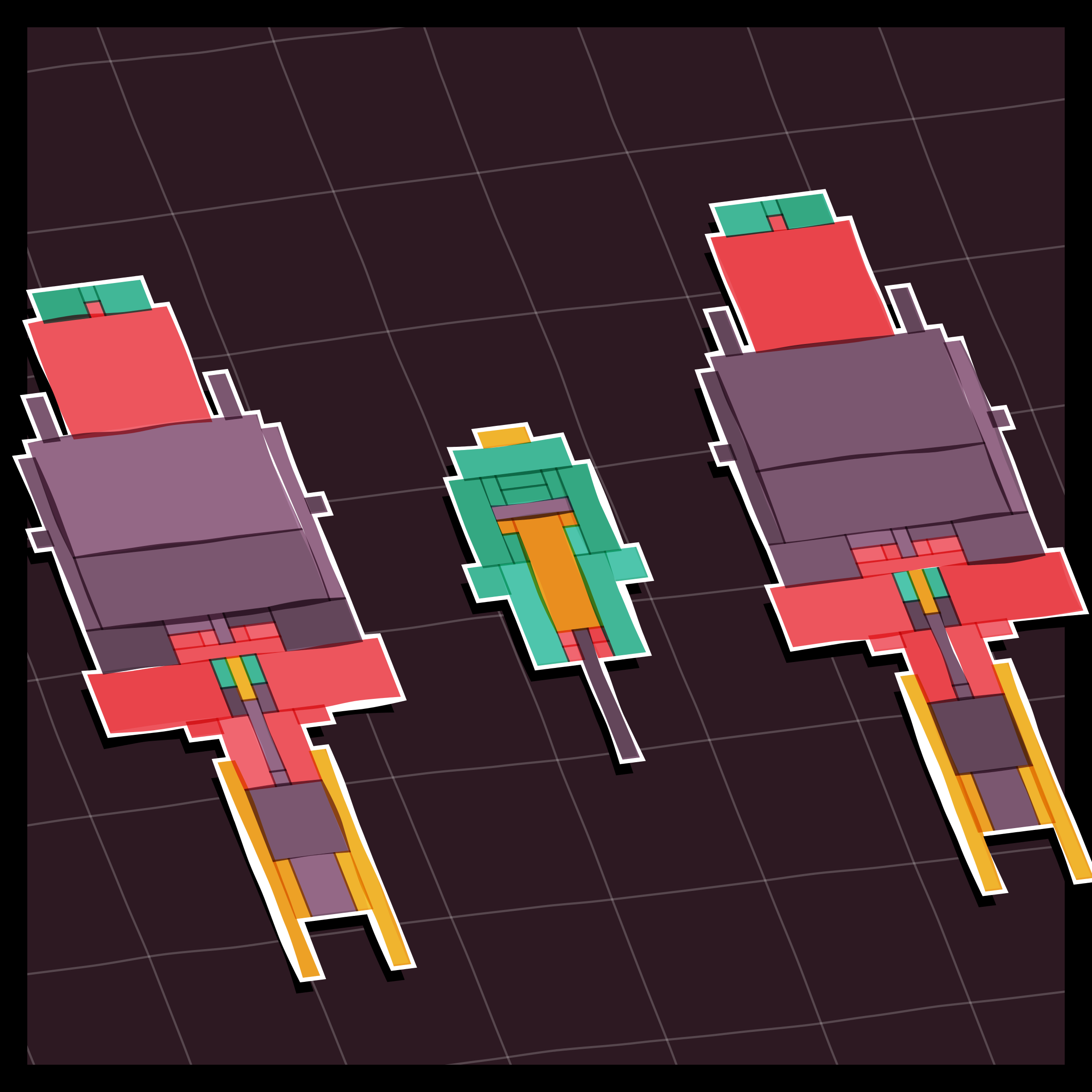 Art Blocks - Art Blocks v2 - Paper Armada #623 - NFT # 37000623