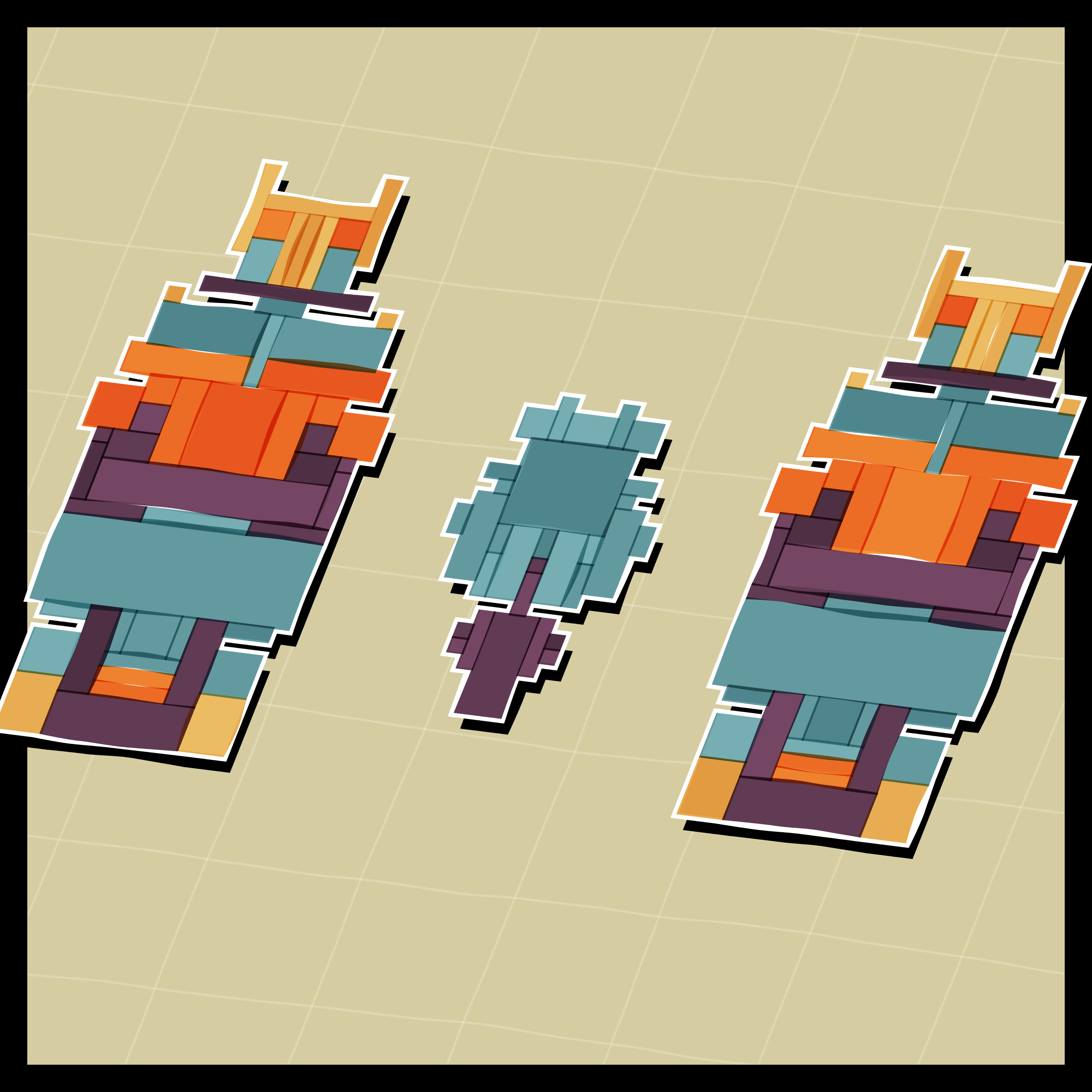 Art Blocks - Art Blocks v2 - Paper Armada #624 - NFT # 37000624