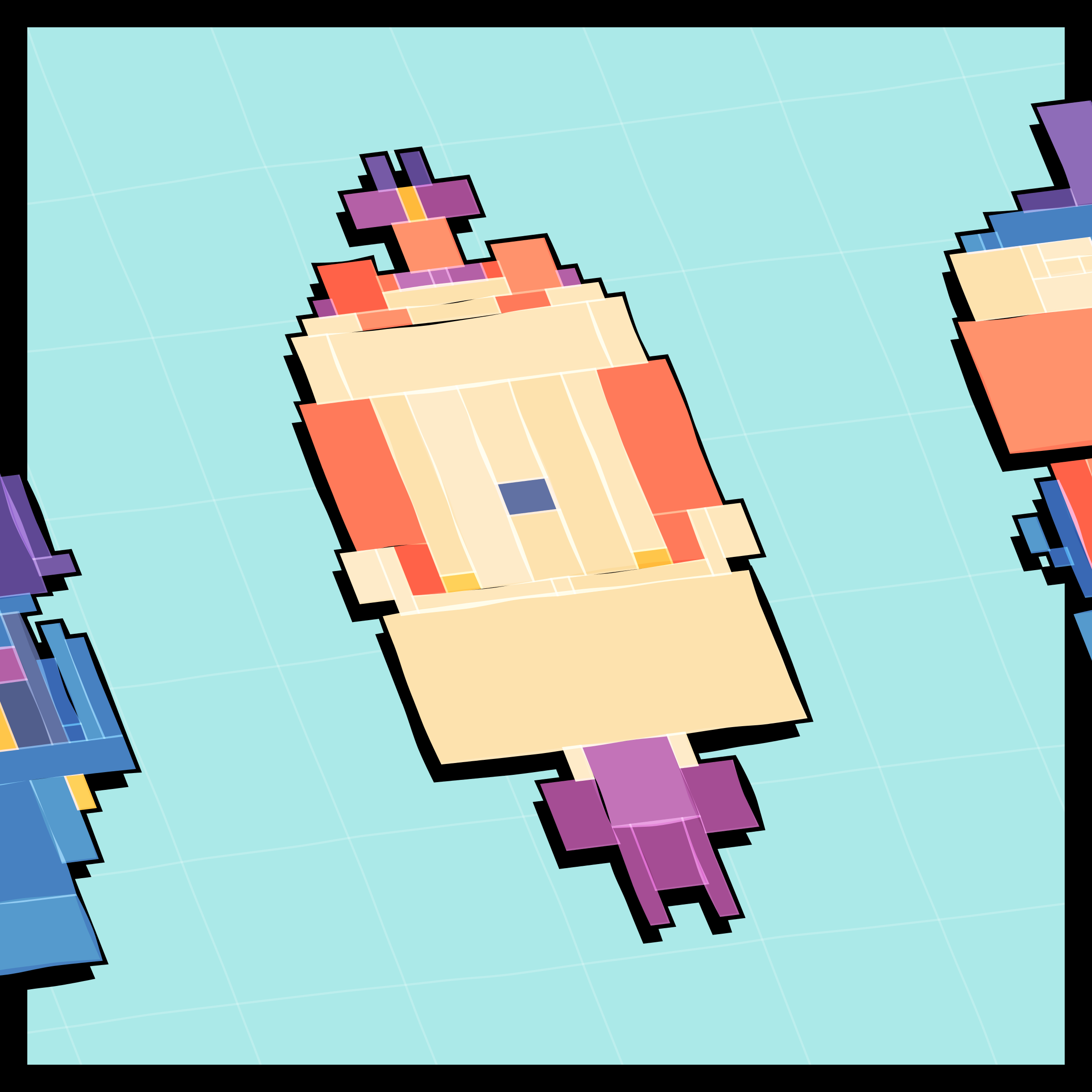 Art Blocks - Art Blocks v2 - Paper Armada #625 - NFT # 37000625