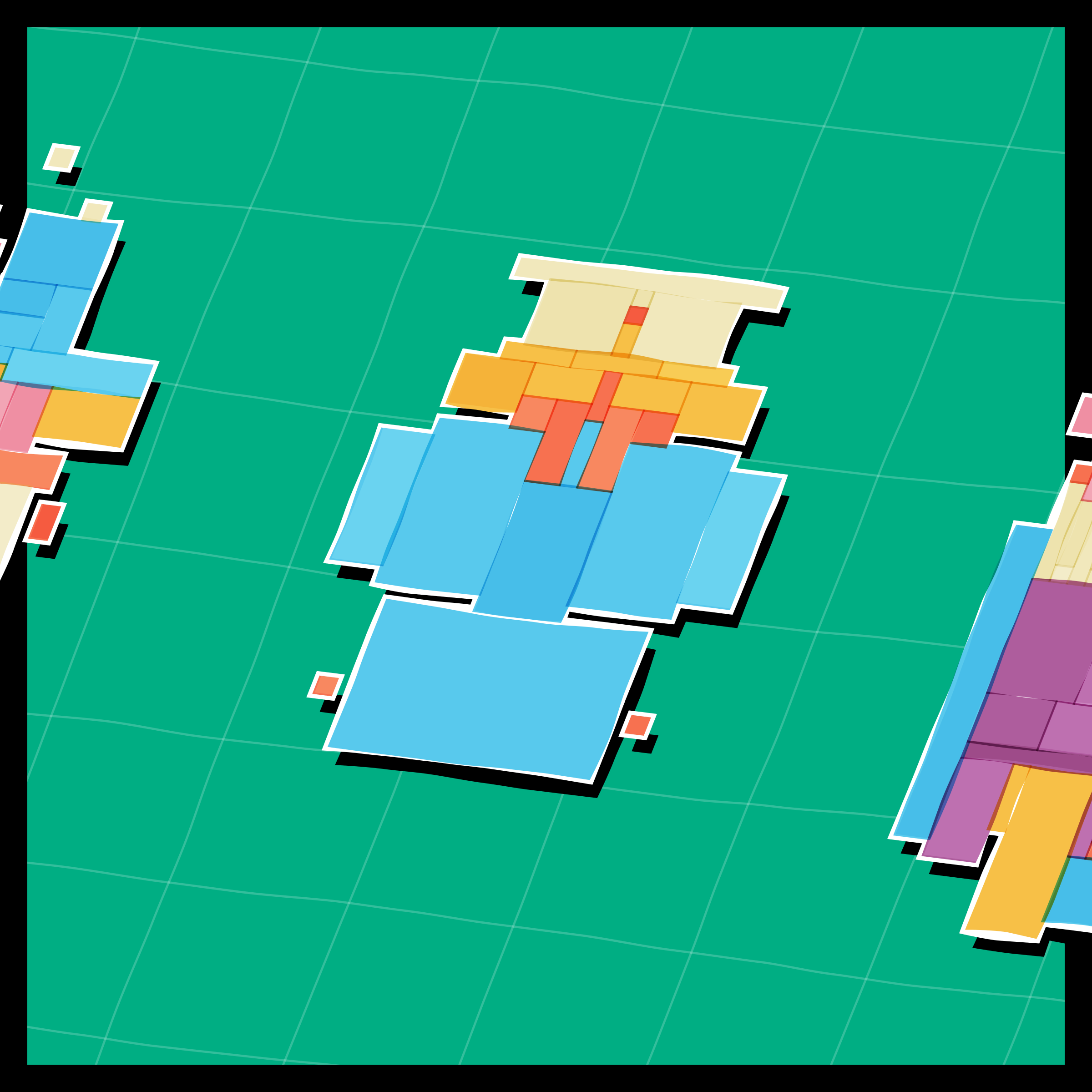 Art Blocks - Art Blocks v2 - Paper Armada #636 - NFT # 37000636