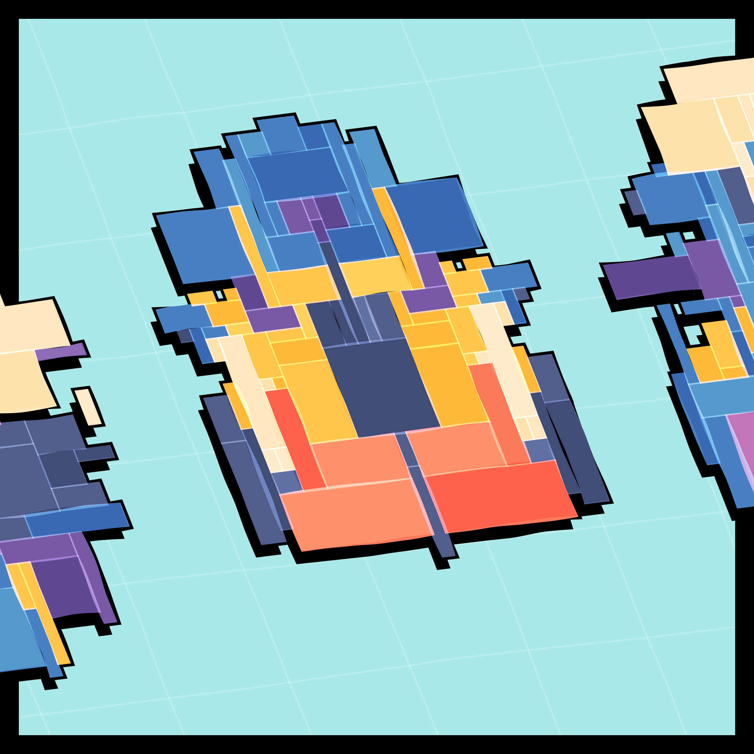 Art Blocks - Art Blocks v2 - Paper Armada #638 - NFT # 37000638