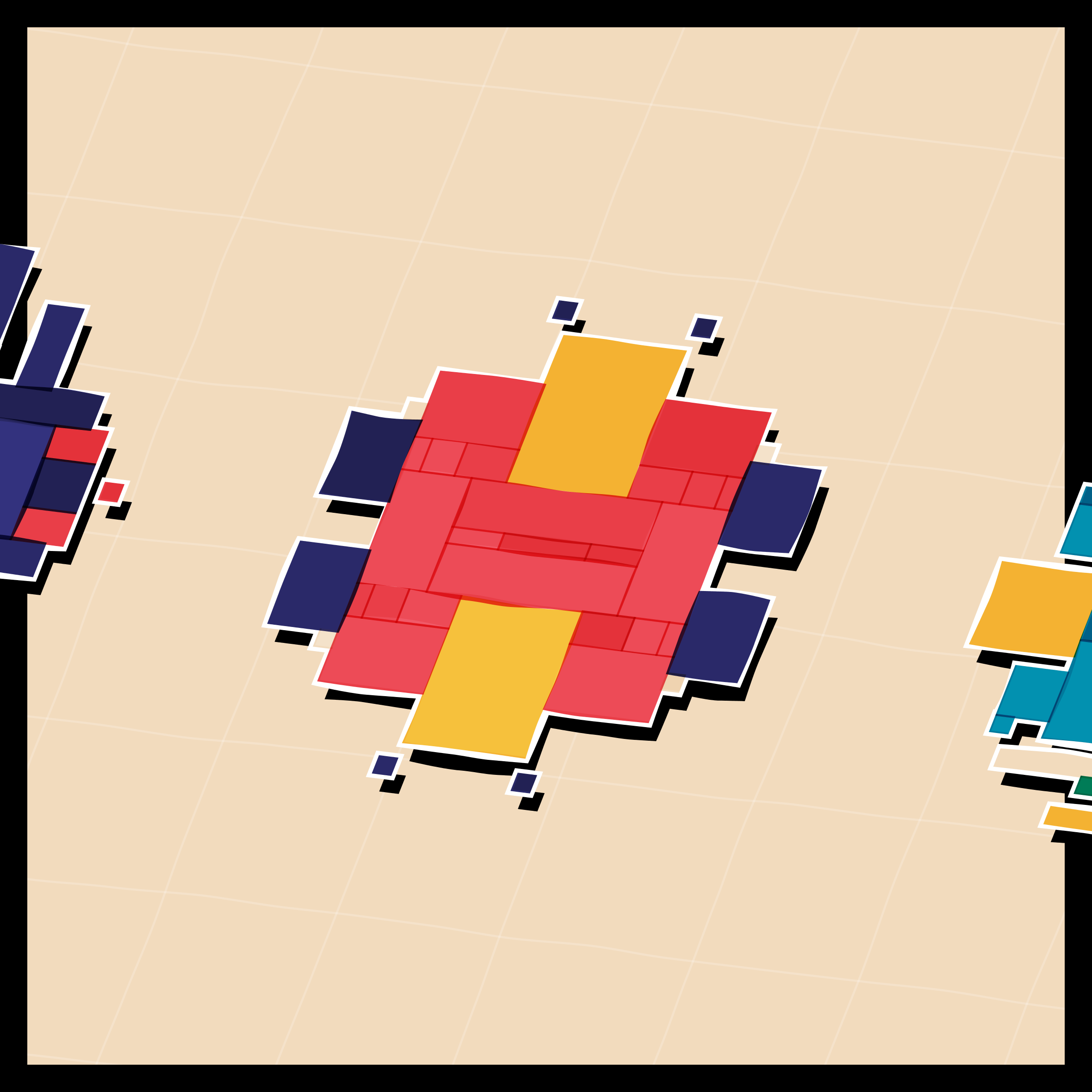 Art Blocks - Art Blocks v2 - Paper Armada #651 - NFT # 37000651