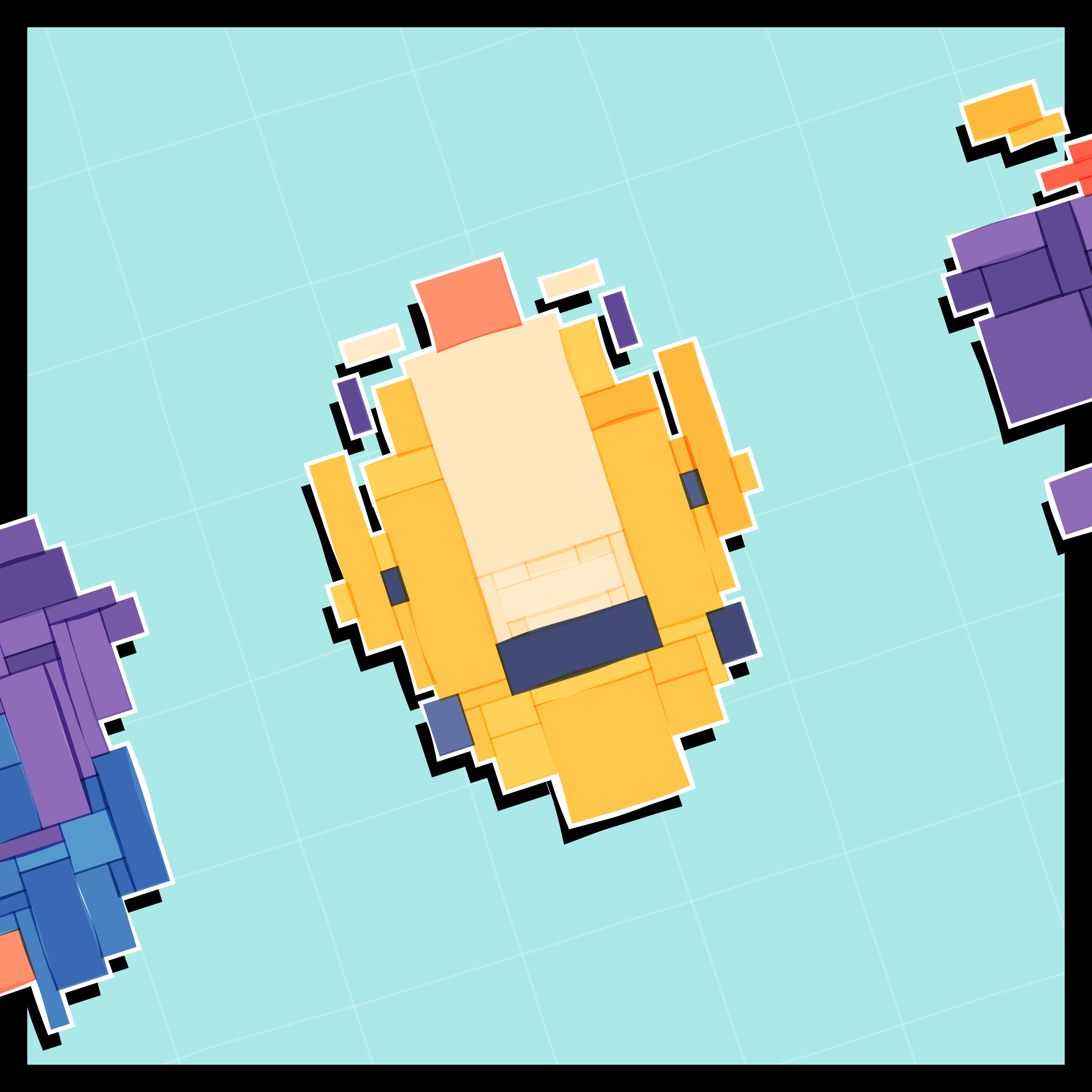 Art Blocks - Art Blocks v2 - Paper Armada #652 - NFT # 37000652