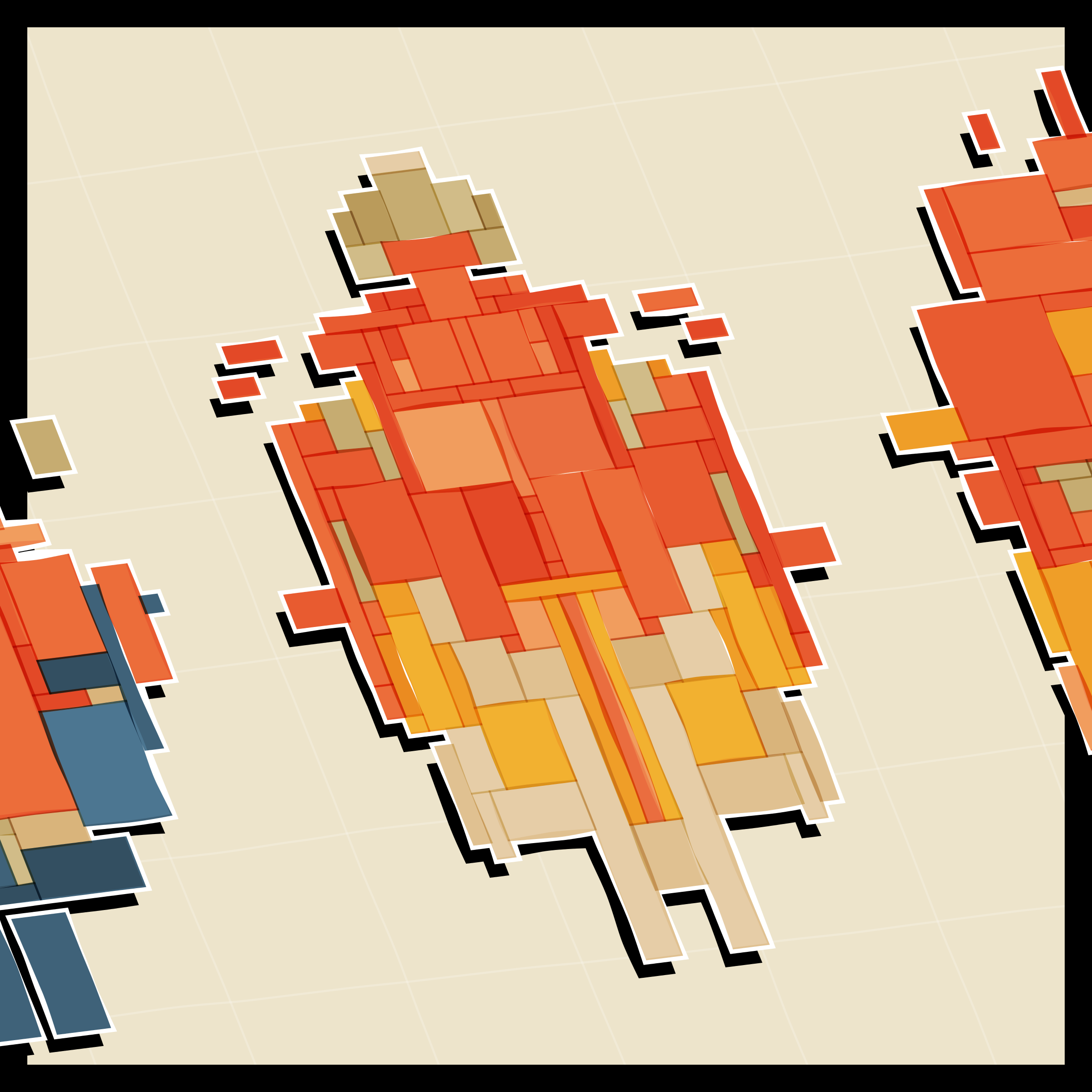 Art Blocks - Art Blocks v2 - Paper Armada #663 - NFT # 37000663