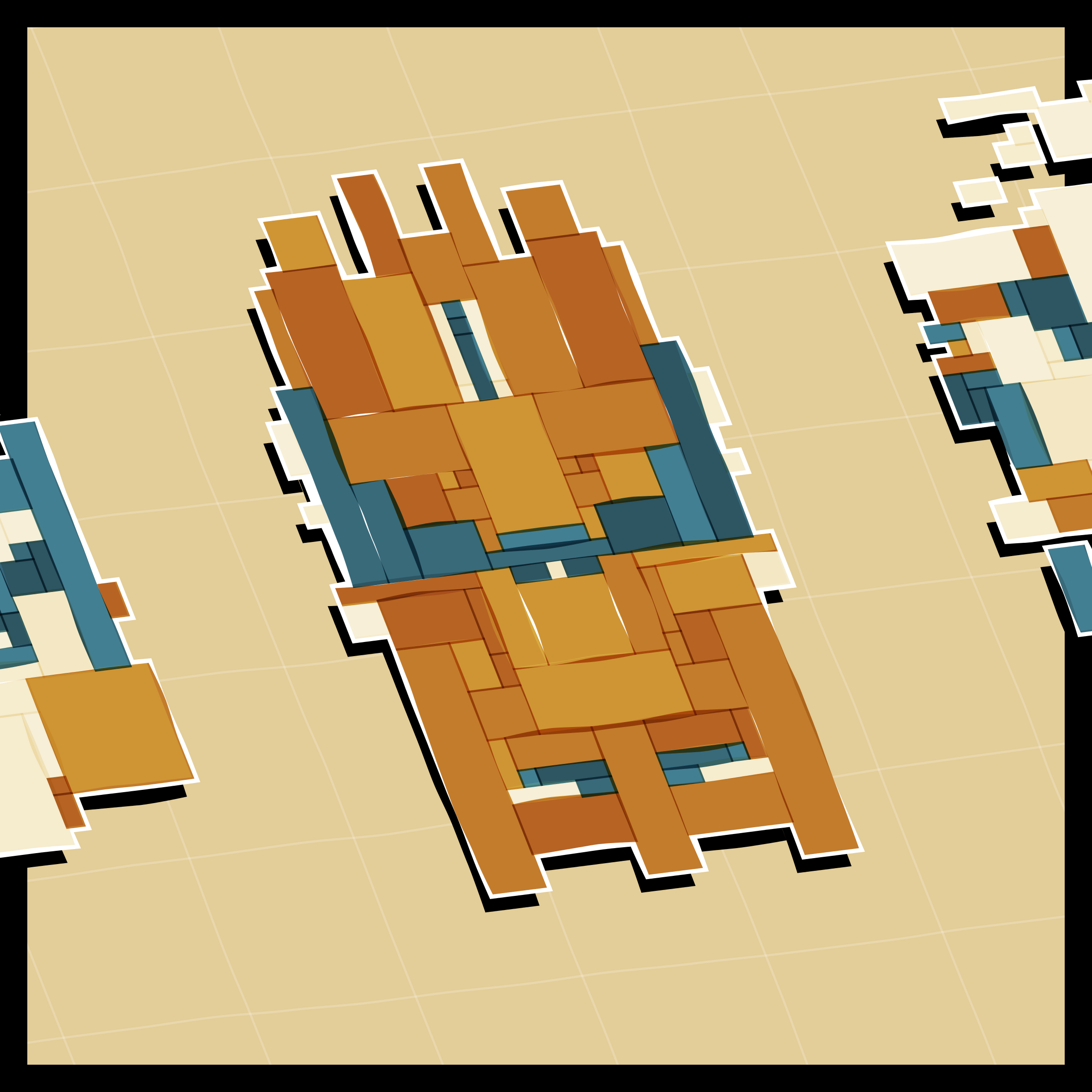 Art Blocks - Art Blocks v2 - Paper Armada #673 - NFT # 37000673