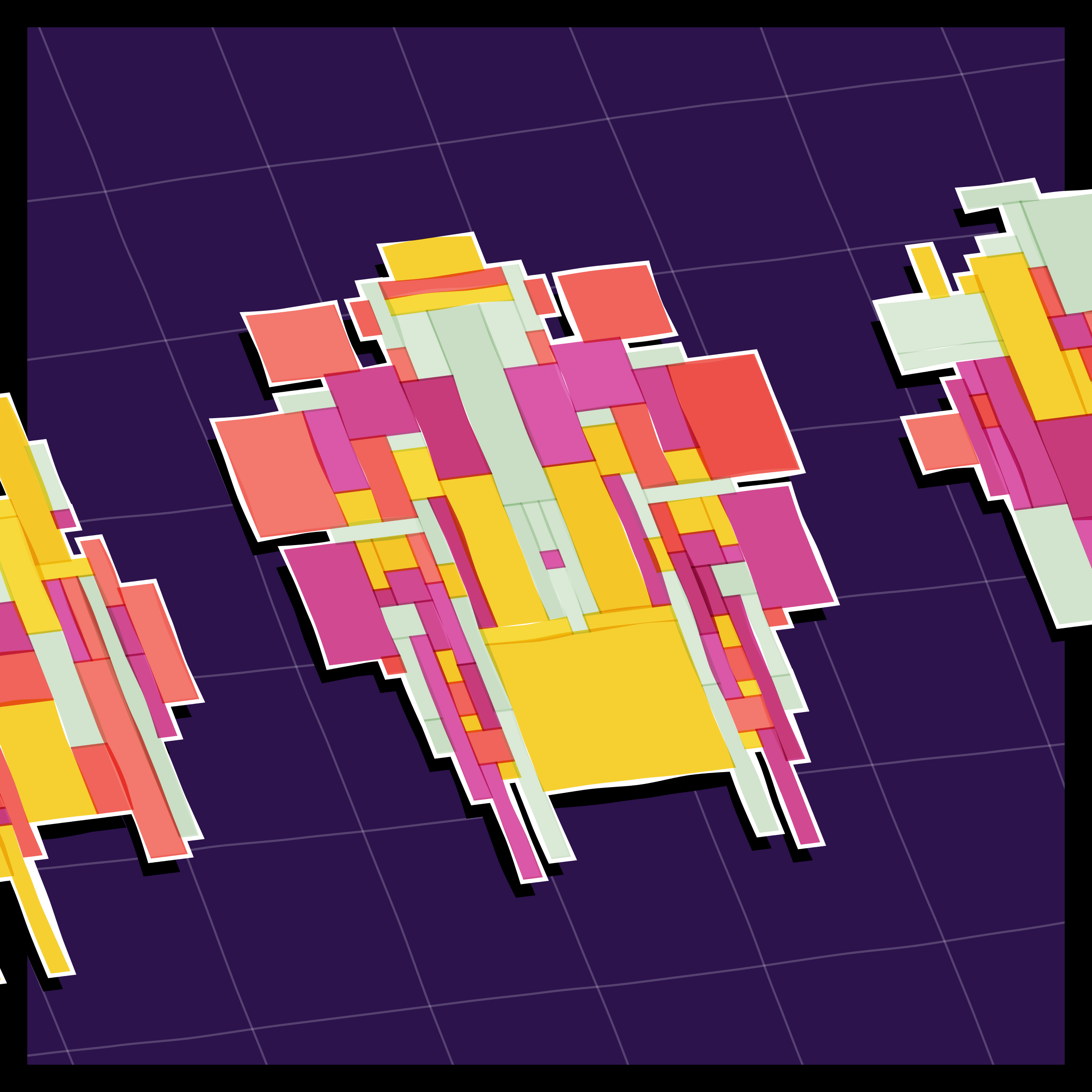 Art Blocks - Art Blocks v2 - Paper Armada #674 - NFT # 37000674