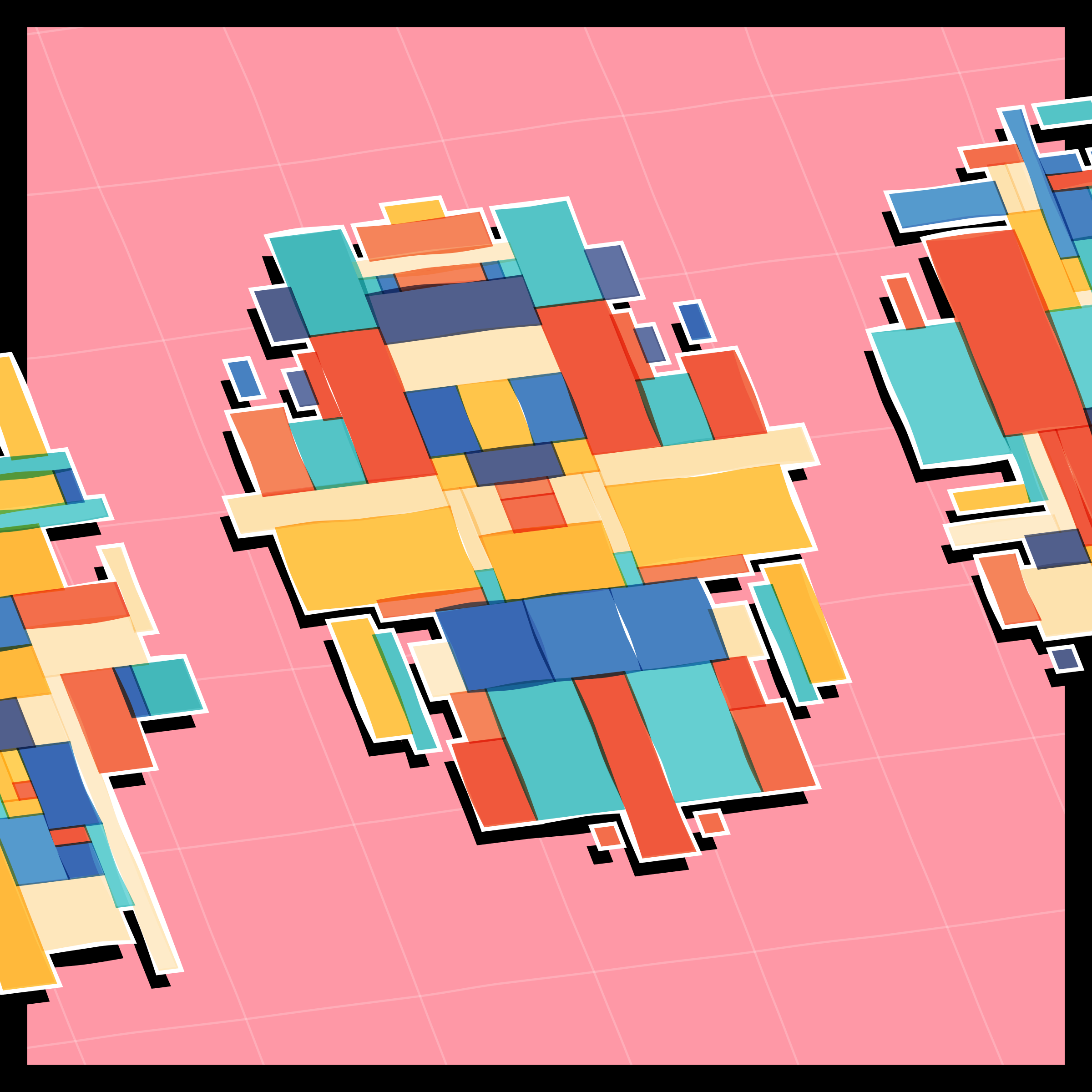 Art Blocks - Art Blocks v2 - Paper Armada #676 - NFT # 37000676