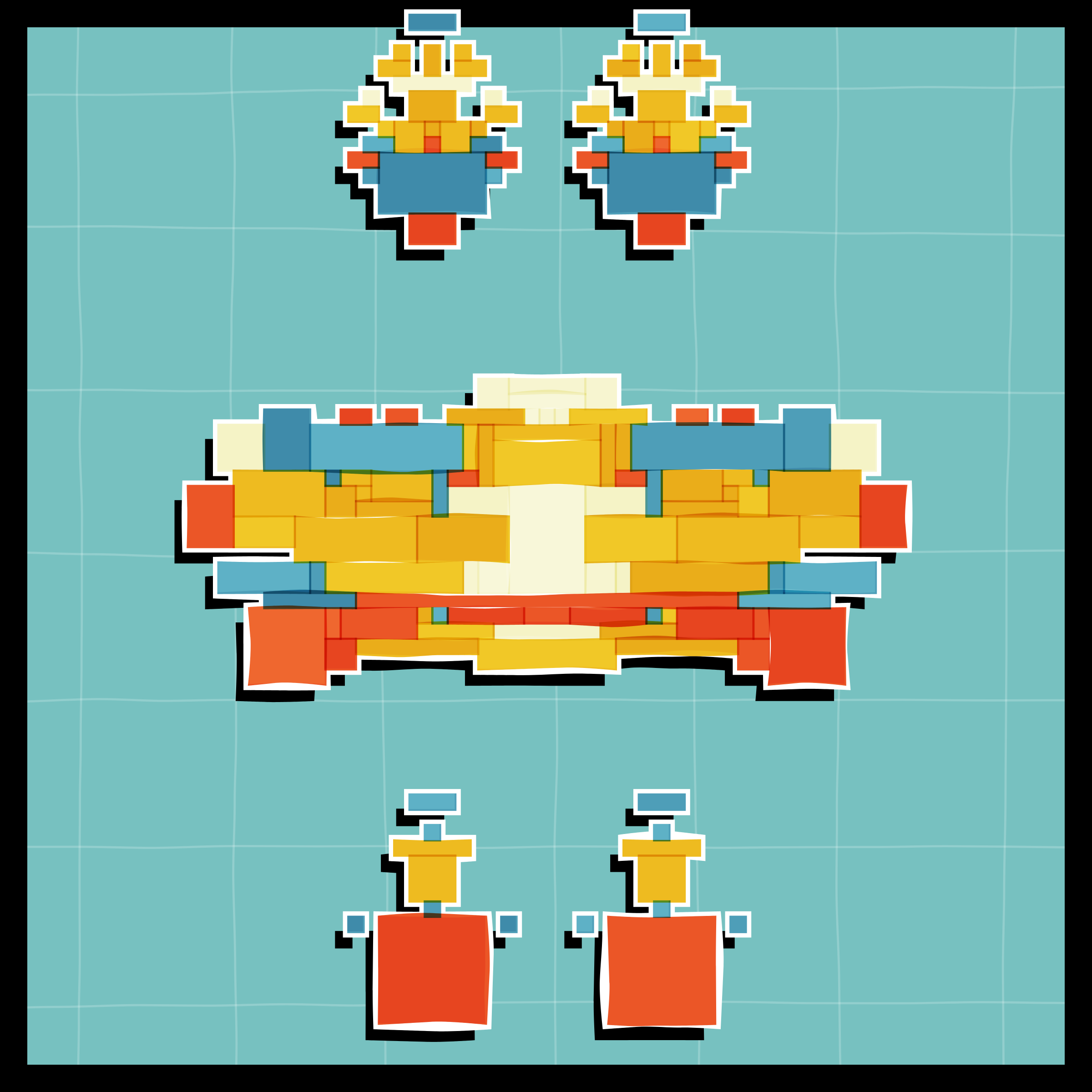 Art Blocks - Art Blocks v2 - Paper Armada #679 - NFT # 37000679