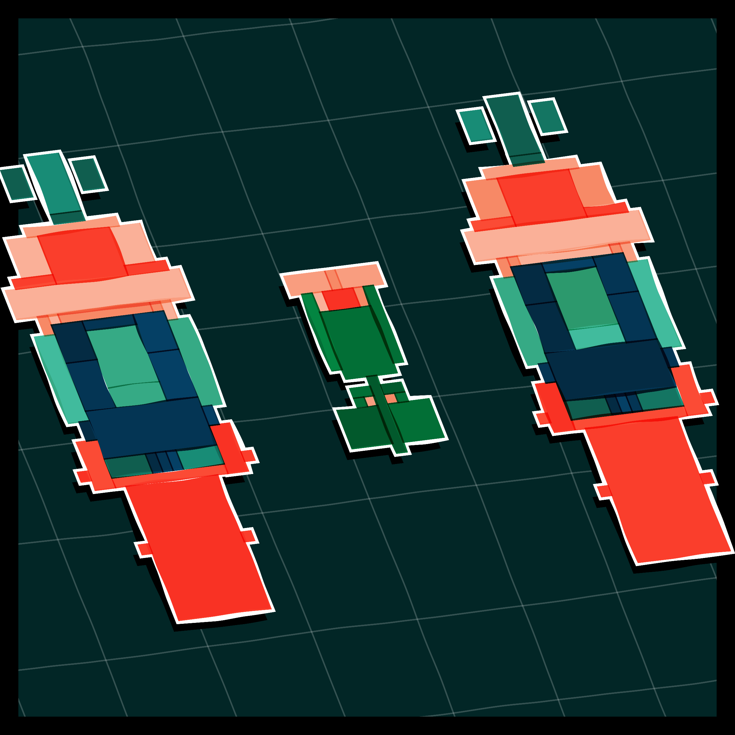 Art Blocks - Art Blocks v2 - Paper Armada #682 - NFT # 37000682