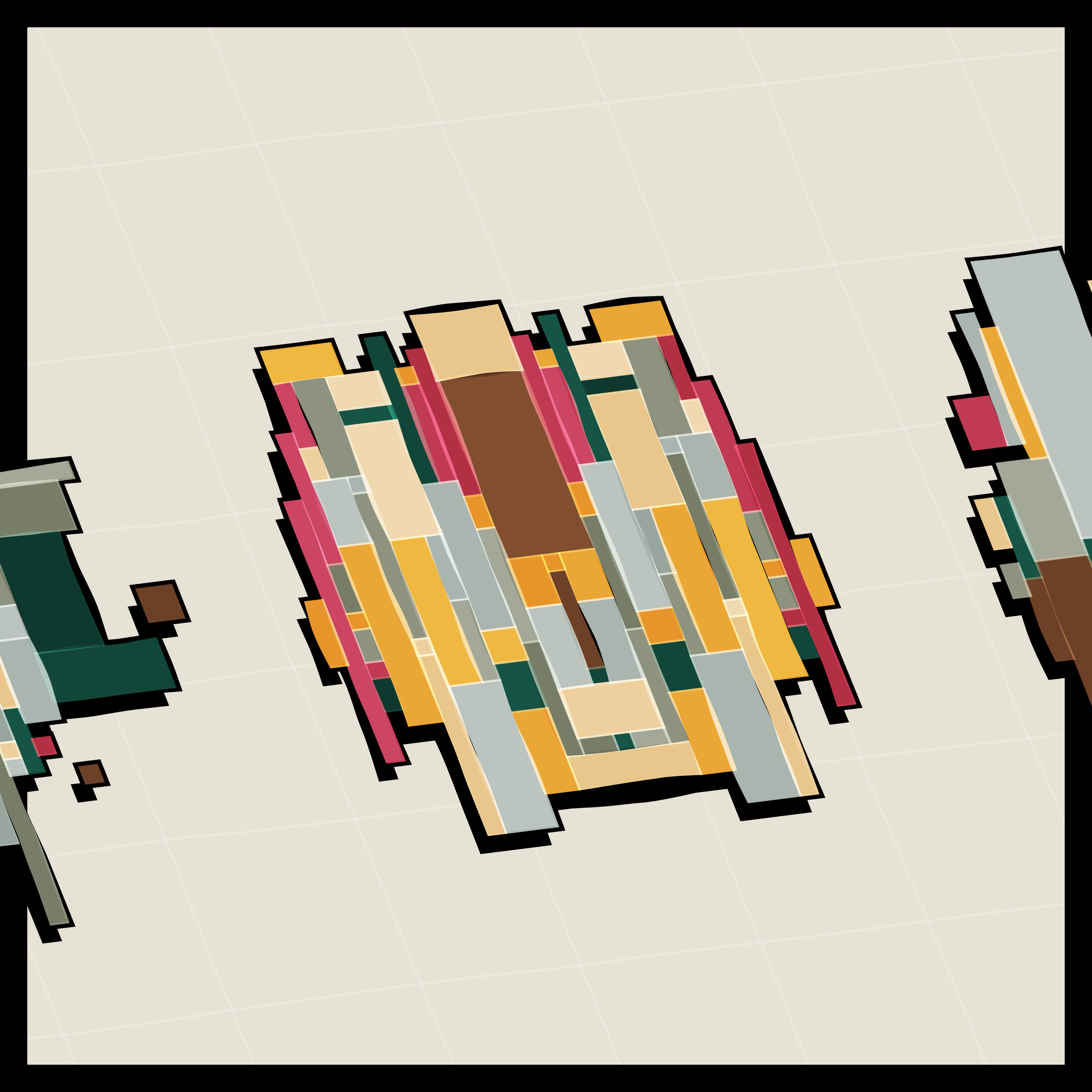 Art Blocks - Art Blocks v2 - Paper Armada #684 - NFT # 37000684