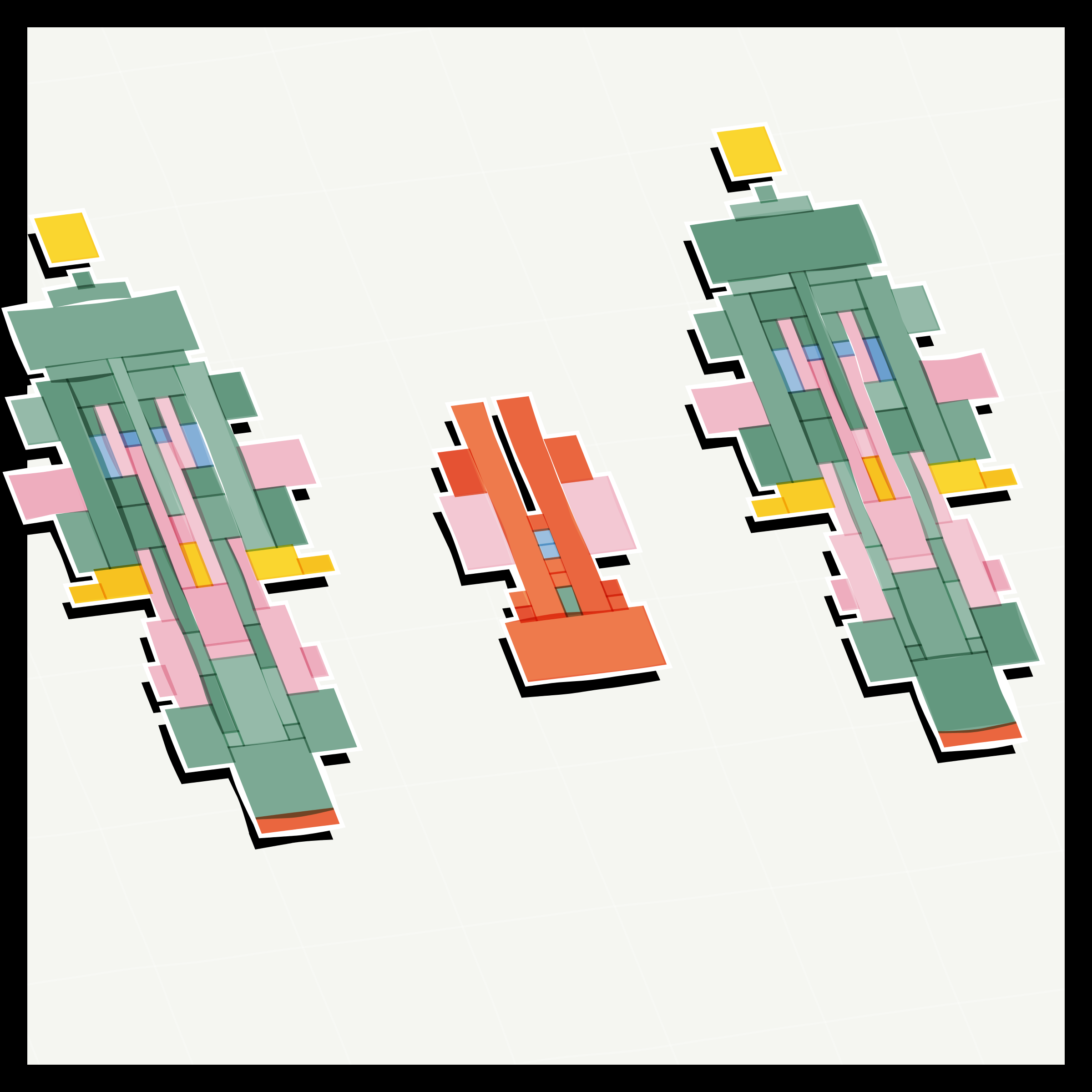 Art Blocks - Art Blocks v2 - Paper Armada #700 - NFT # 37000700